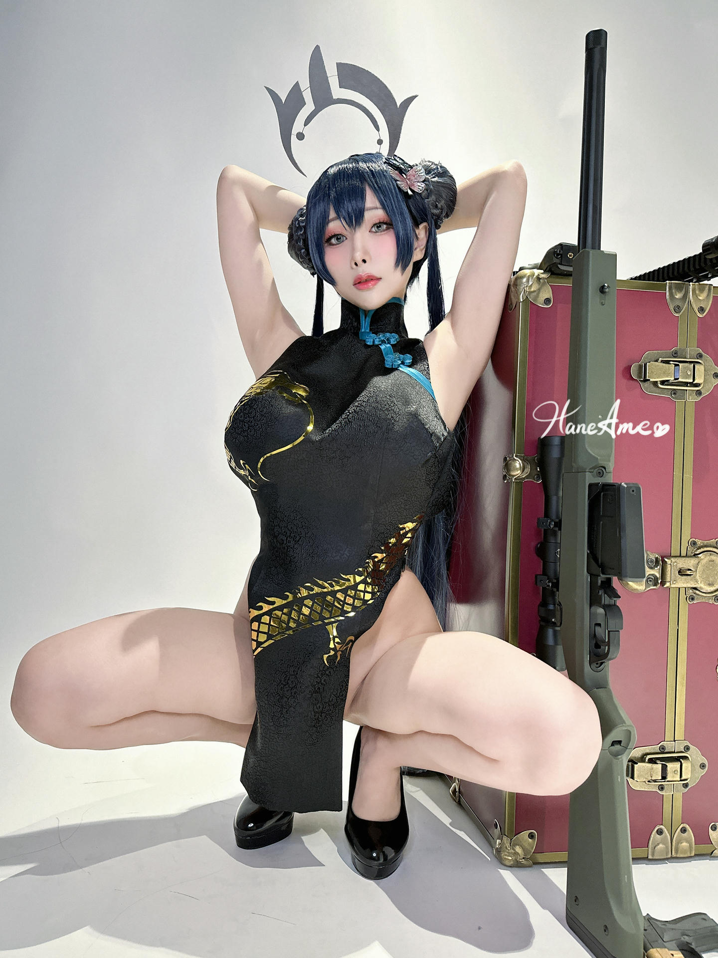 HaneAme雨波 NO.160 BlueArchive_Kisaki 會長[43P-2V-200.5M]_第2集