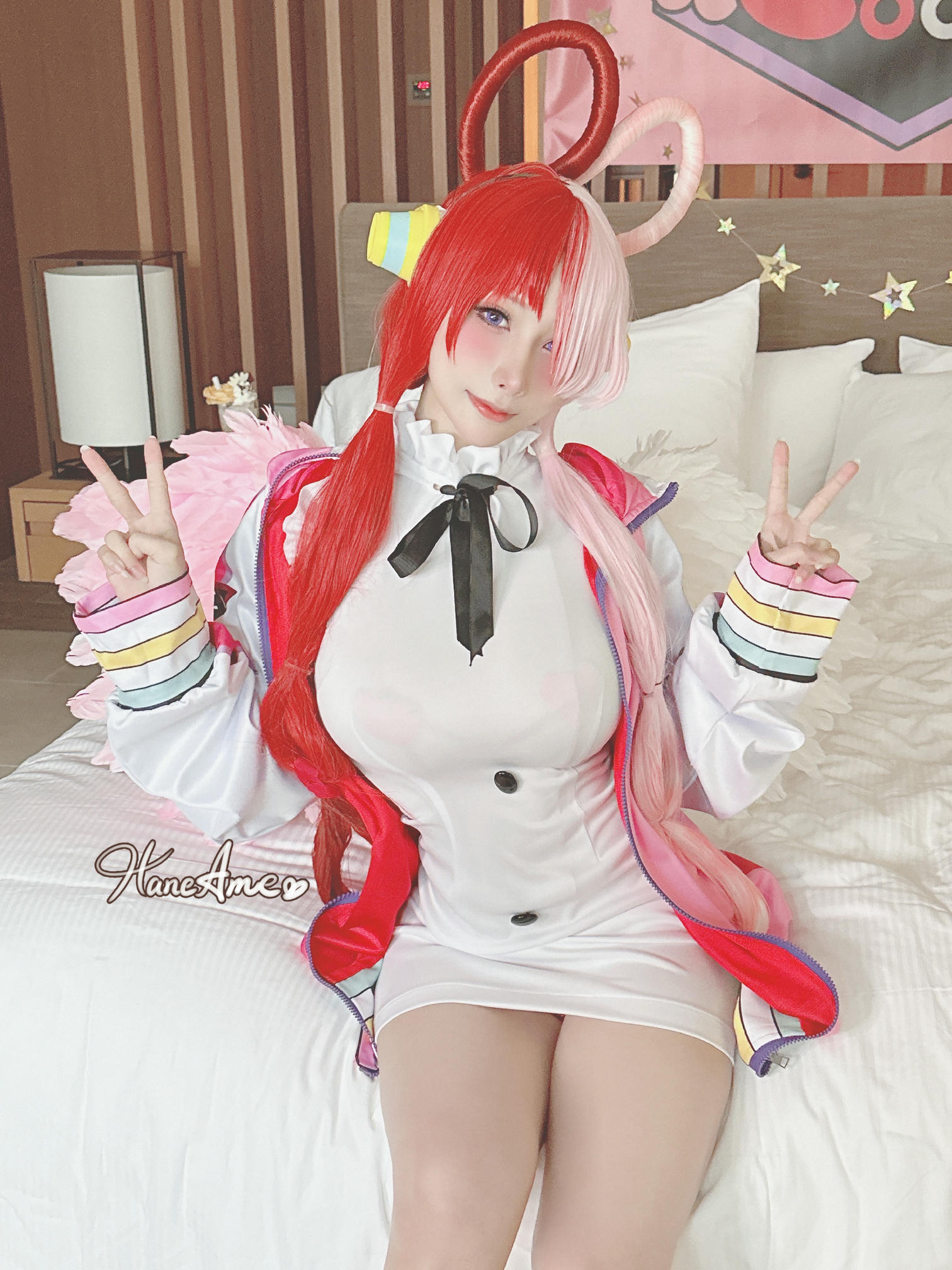 HaneAme雨波 NO.162 HaneAme雨波 OnePiece_Uta_烏塔 [45P2V-357M]_第1集