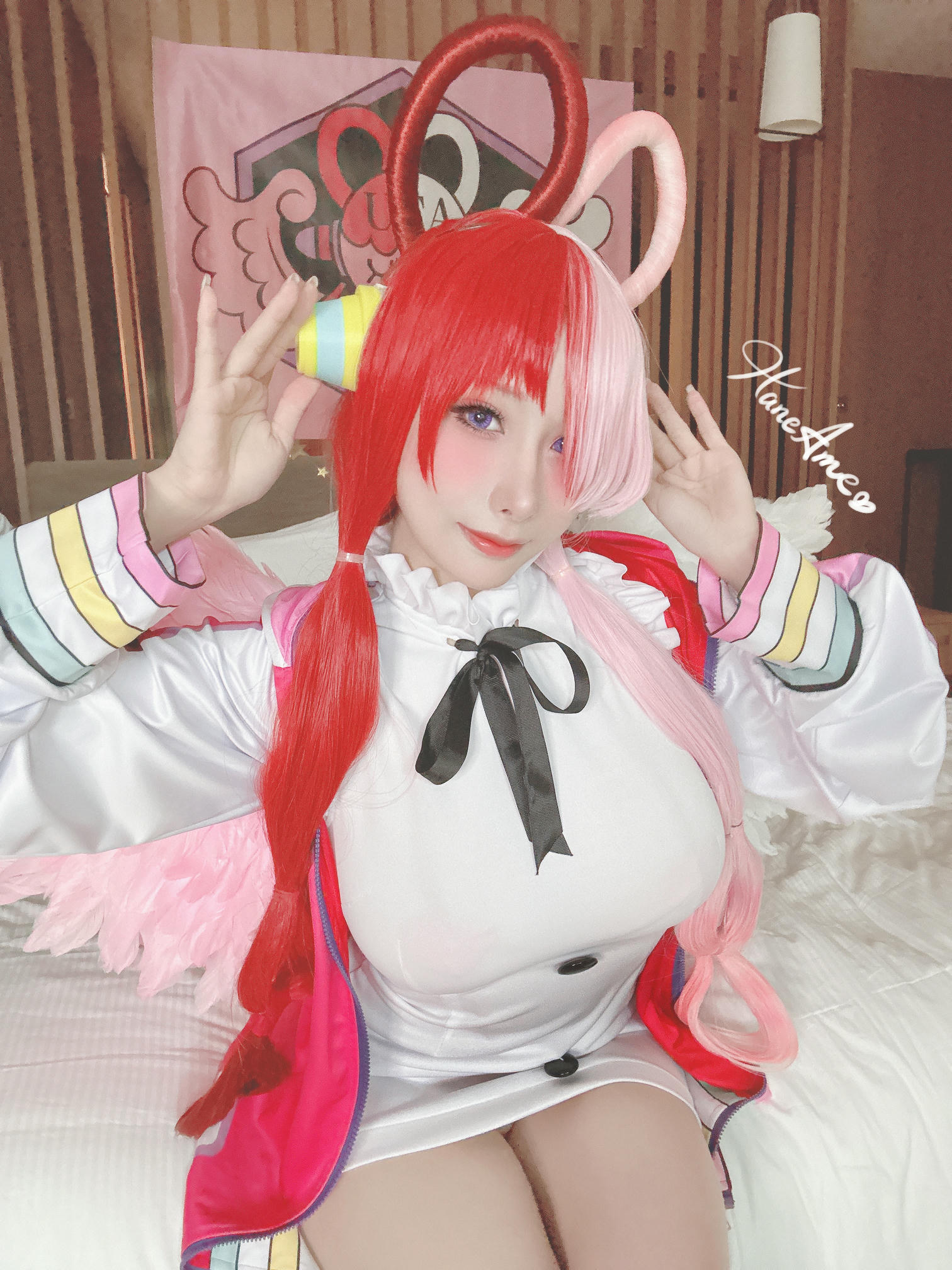 HaneAme雨波 NO.162 HaneAme雨波 OnePiece_Uta_烏塔 [45P2V-357M]_第1集