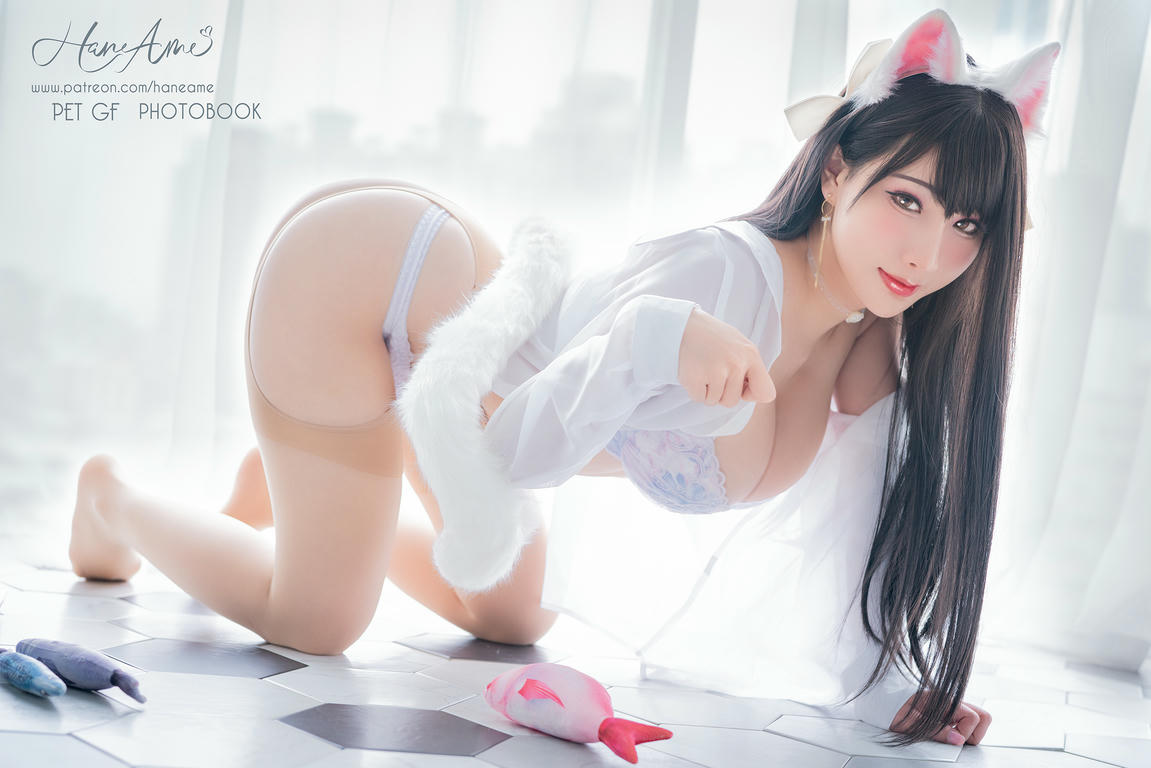 HaneAme雨波 NO.168 寵物女友 貓 [34P 52MB]_第1集