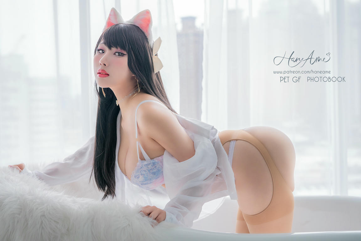 HaneAme雨波 NO.168 寵物女友 貓 [34P 52MB]_第2集