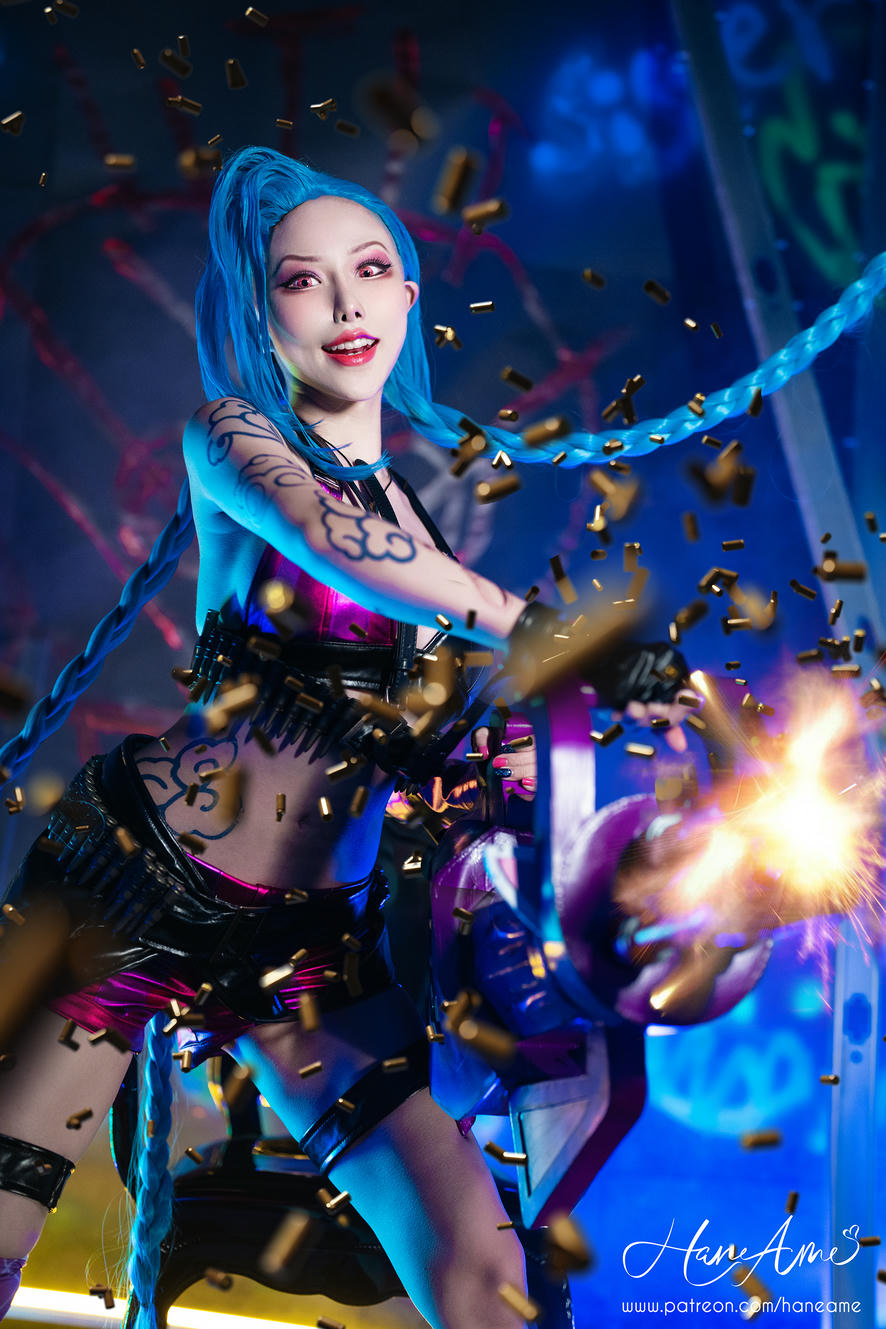 HaneAme雨波 NO.181 League of Legends JINX [26P 362MB]_第1集