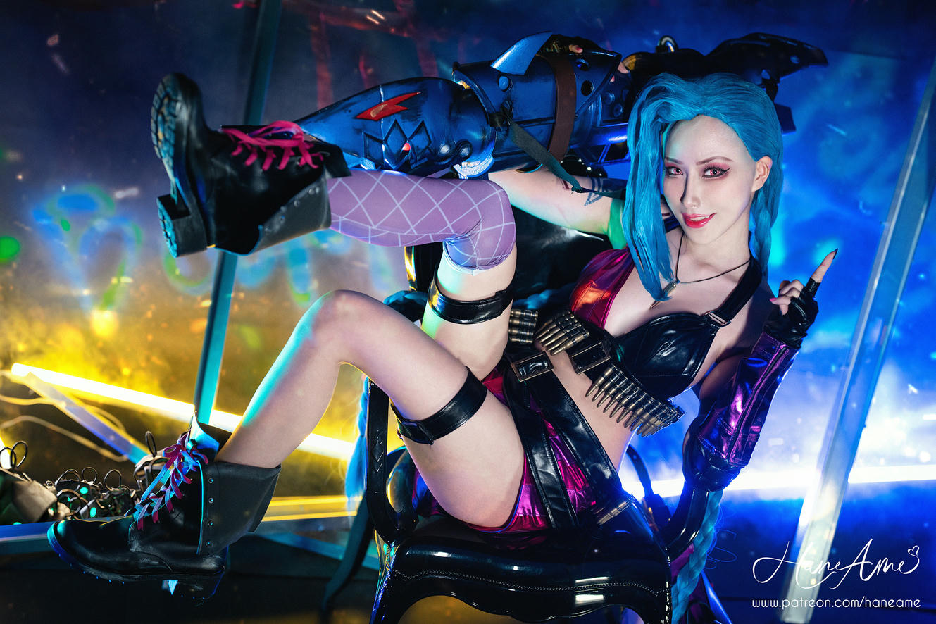 HaneAme雨波 NO.181 League of Legends JINX [26P 362MB]_第1集