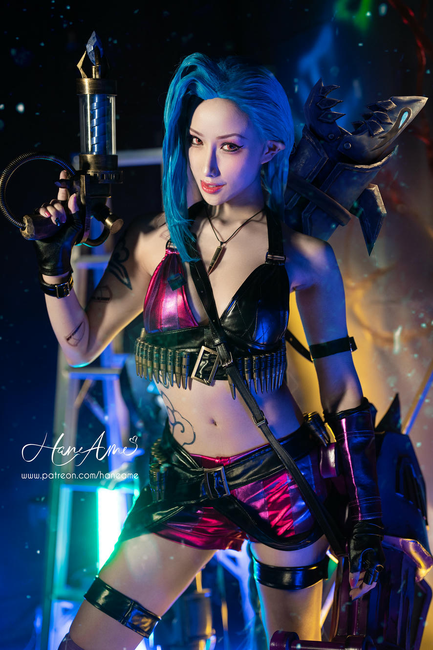 HaneAme雨波 NO.181 League of Legends JINX [26P 362MB]_第1集