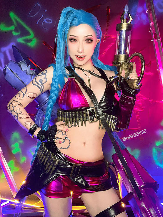HaneAme雨波 NO.181 League of Legends JINX [26P 362MB]_第1集