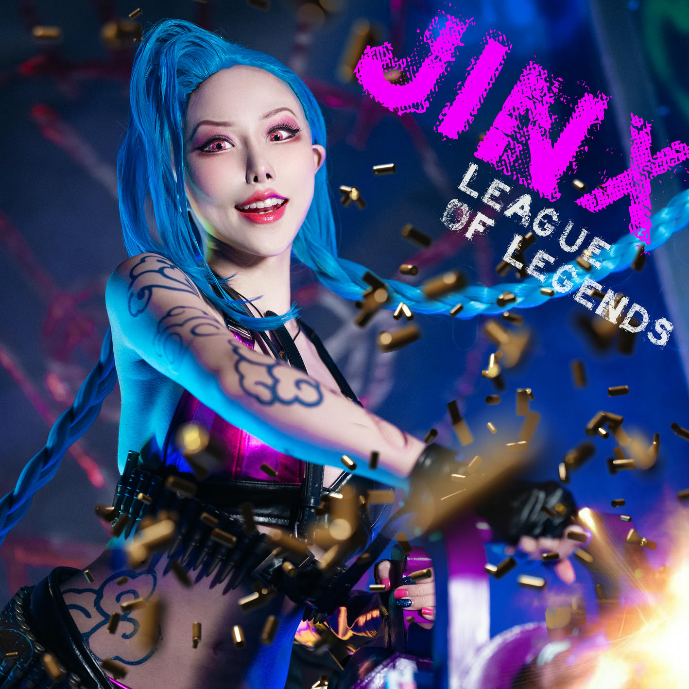 HaneAme雨波 NO.181 League of Legends JINX [26P 362MB]_第2集