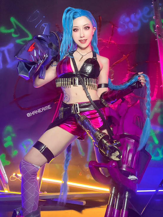 HaneAme雨波 NO.181 League of Legends JINX [26P 362MB]_第2集