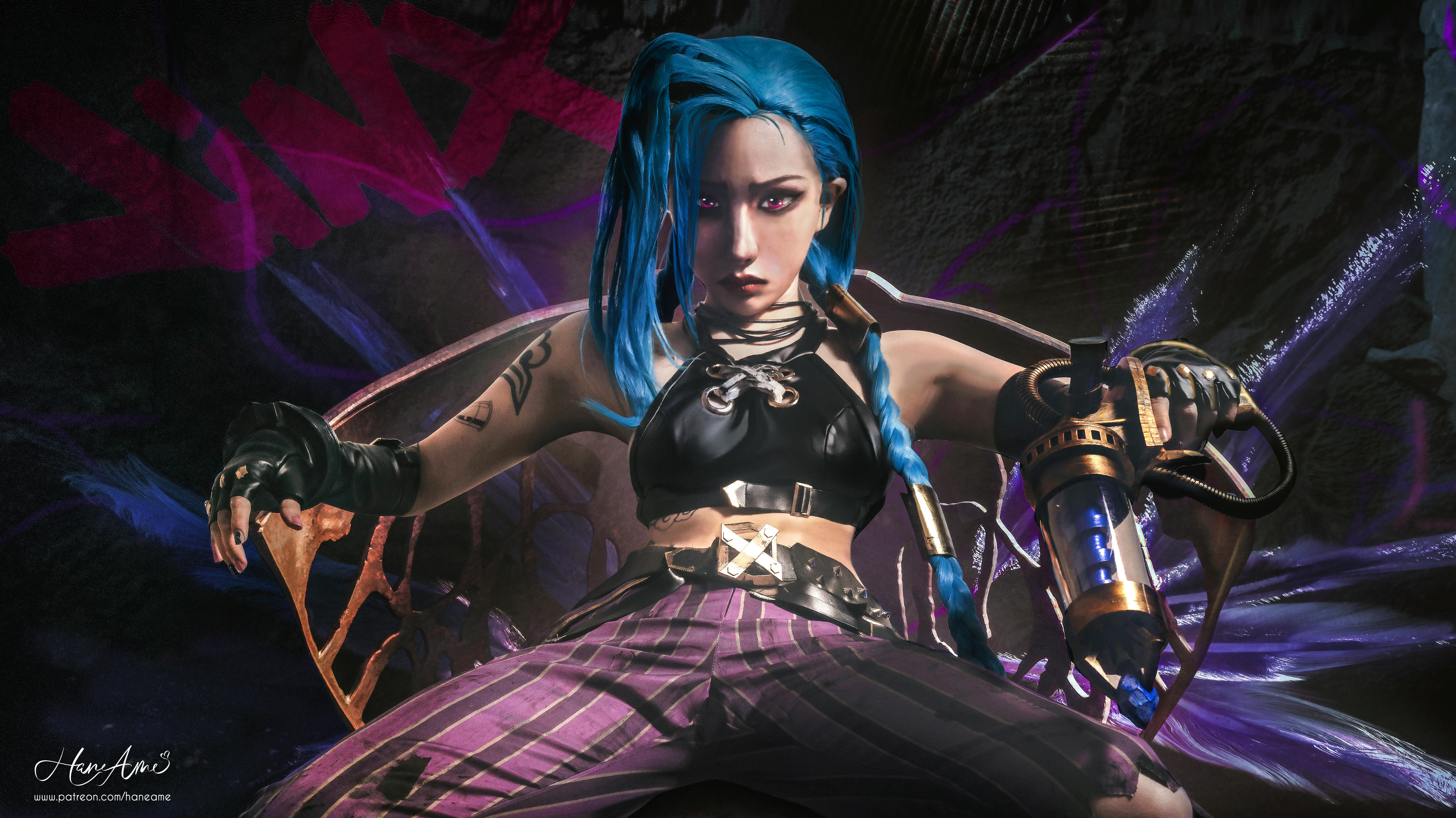 HaneAme雨波 NO.181 League of Legends JINX [26P 362MB]_第1集