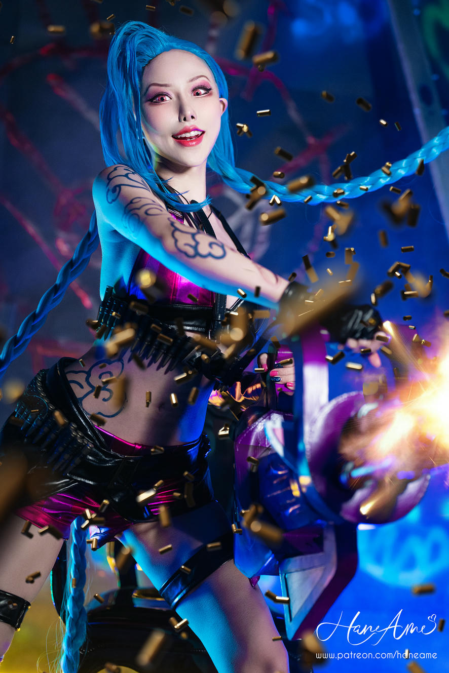 HaneAme雨波 NO.181 League of Legends JINX [26P 362MB]_第1集