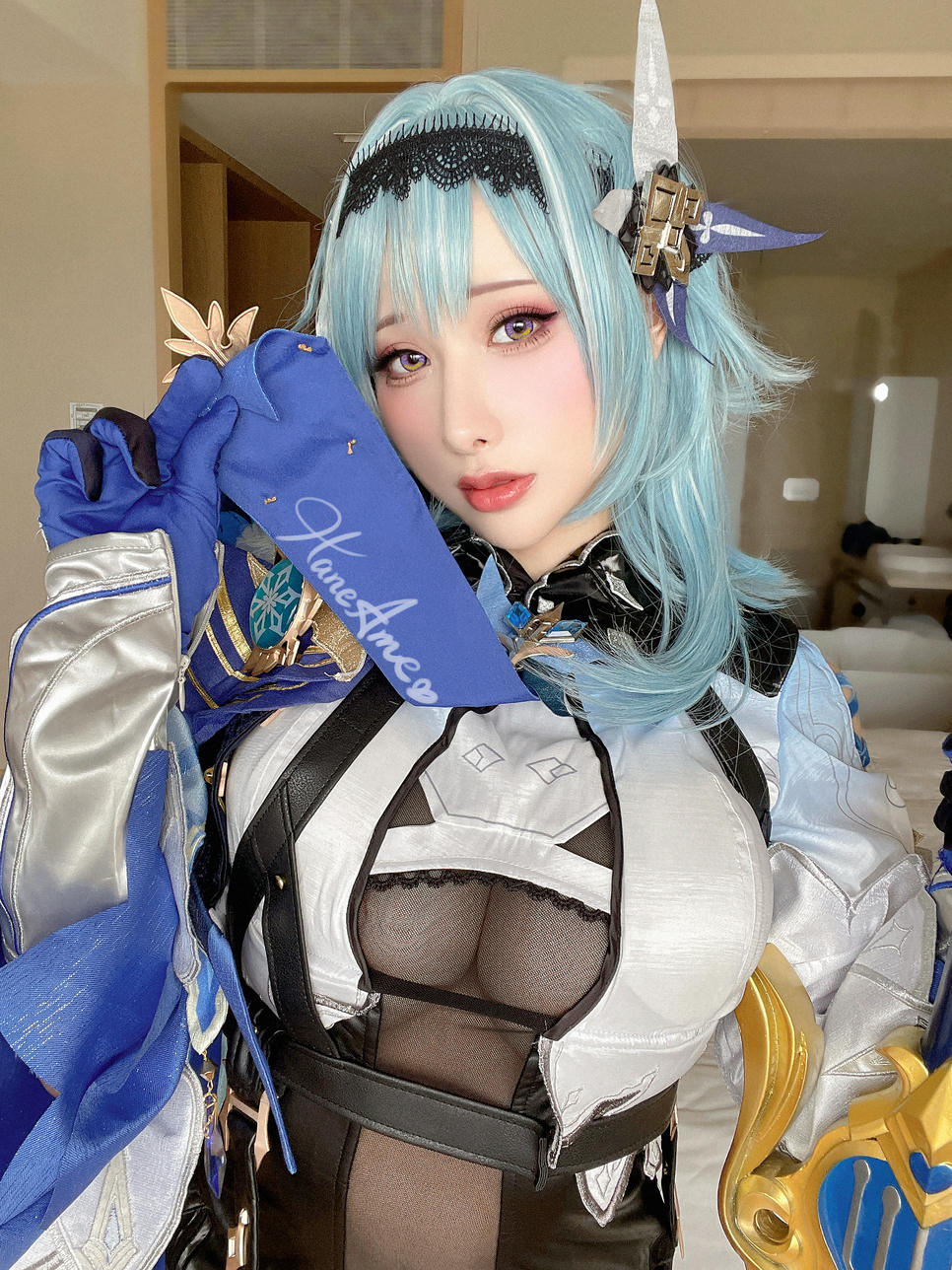 HaneAme雨波 NO.194 GenshinImpact EULA 優拉 [55P2V 280MB]_第3集