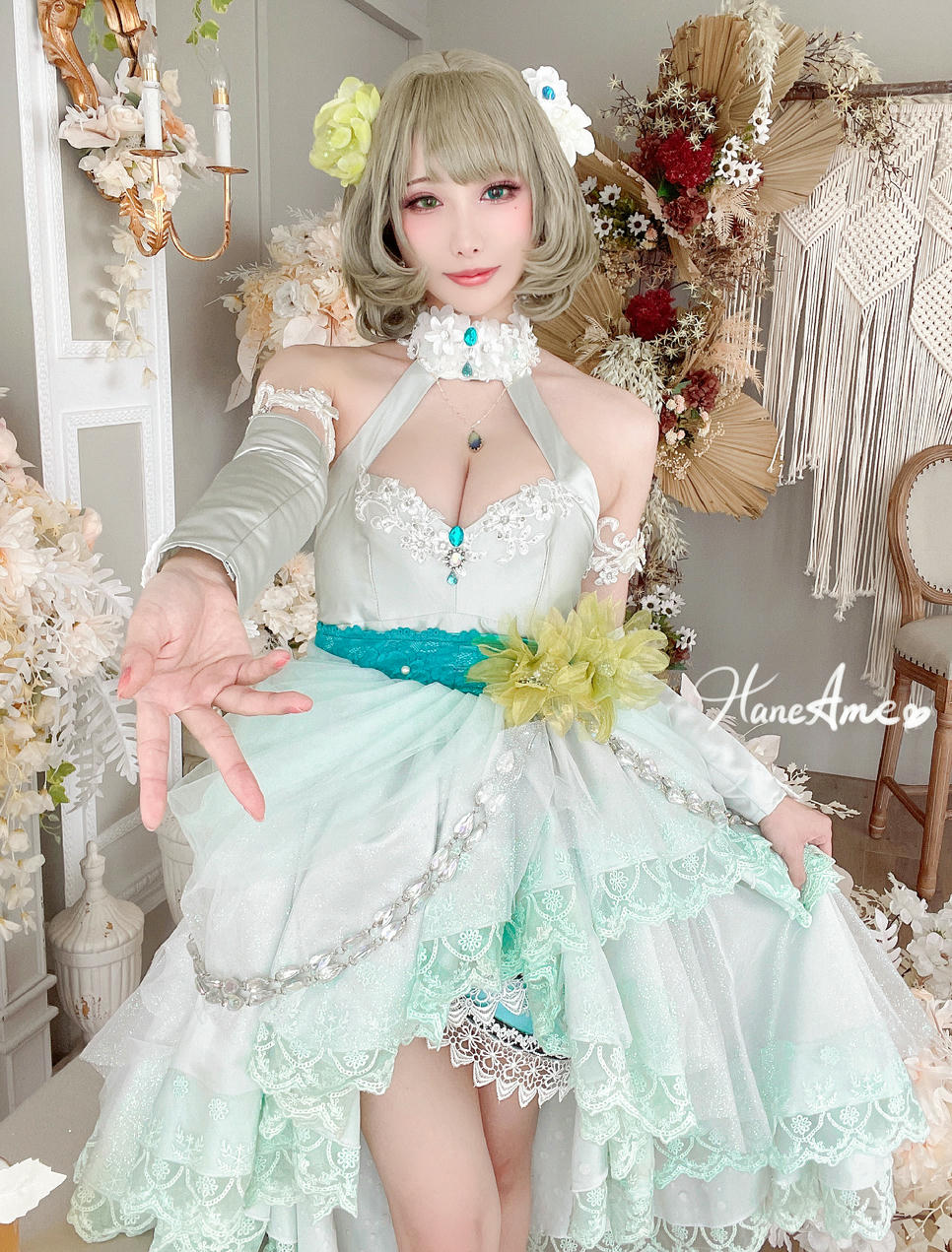 HaneAme雨波 NO.195 Idol@master 偶像大師 楓禮服 [42P 260MB]_第2集