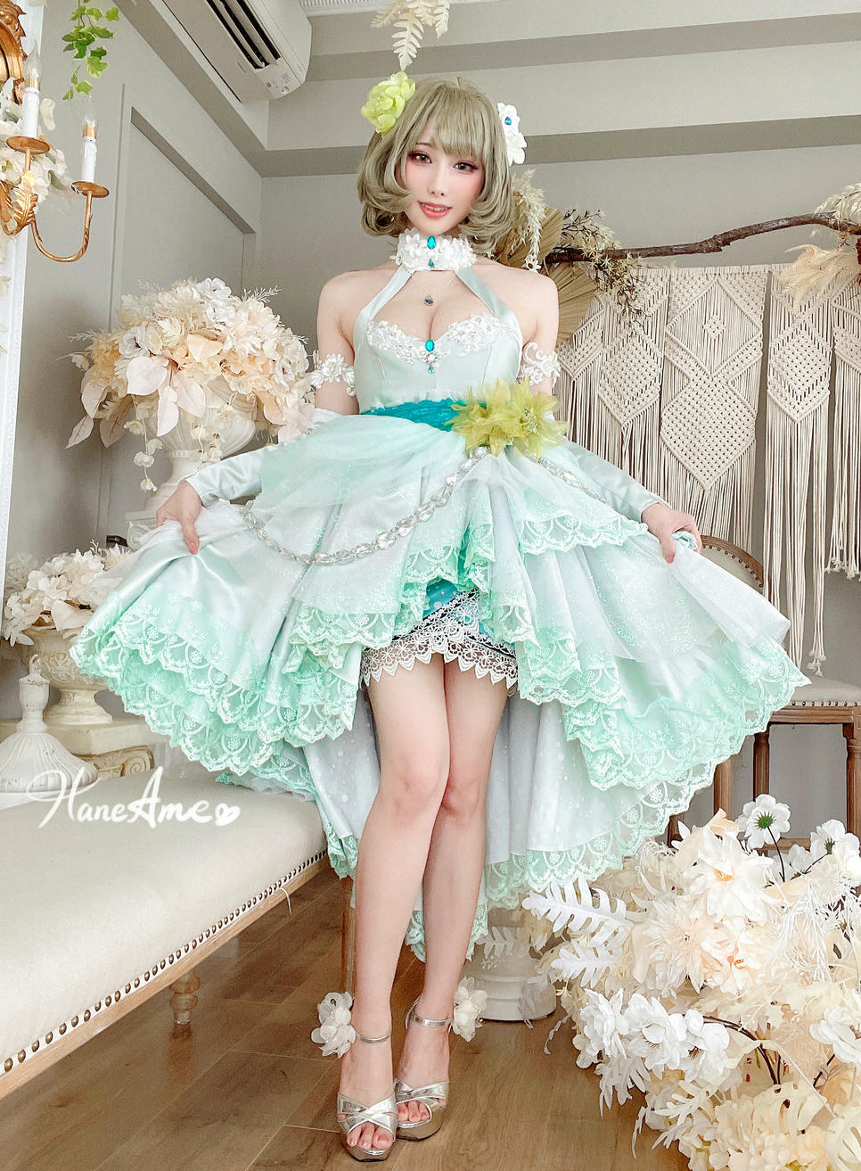 HaneAme雨波 NO.195 Idol@master 偶像大師 楓禮服 [42P 260MB]_第2集