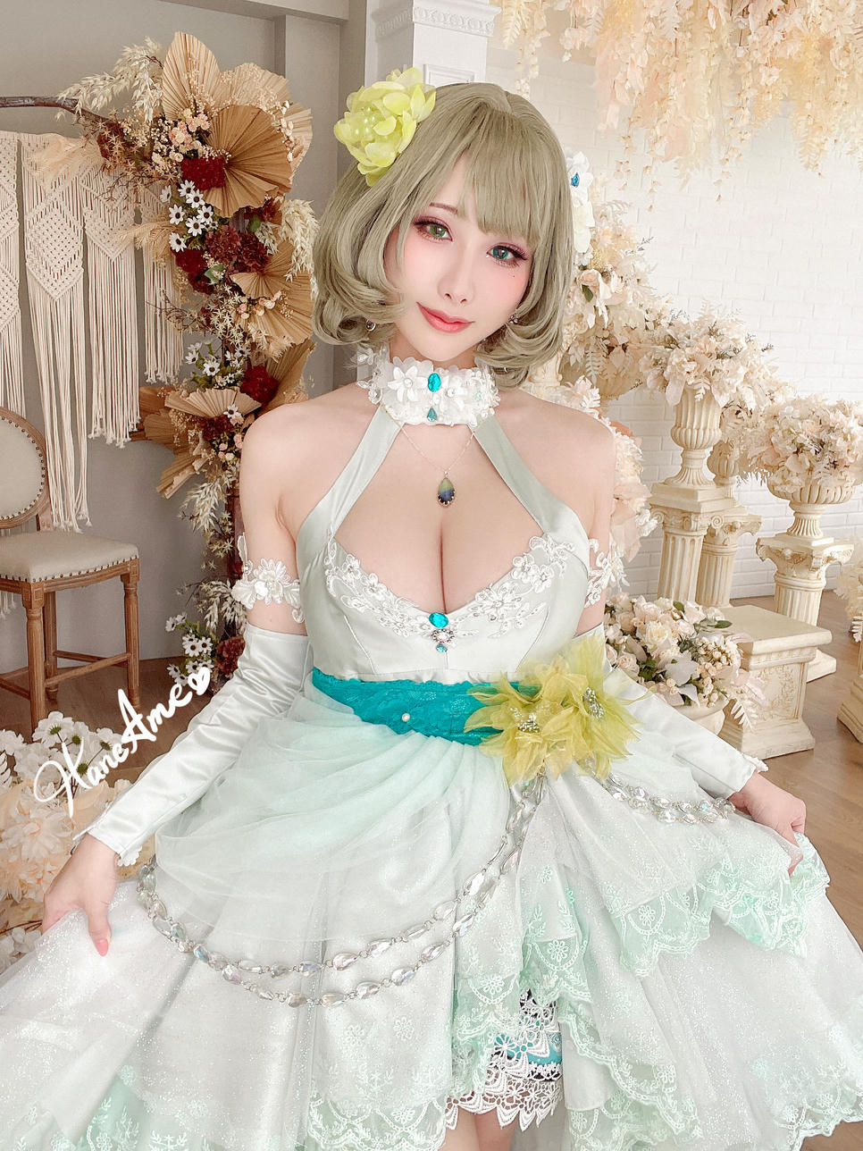 HaneAme雨波 NO.195 Idol@master 偶像大師 楓禮服 [42P 260MB]_第2集