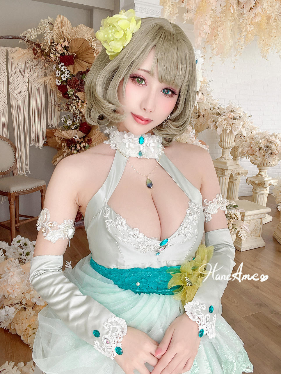 HaneAme雨波 NO.195 Idol@master 偶像大師 楓禮服 [42P 260MB]_第2集