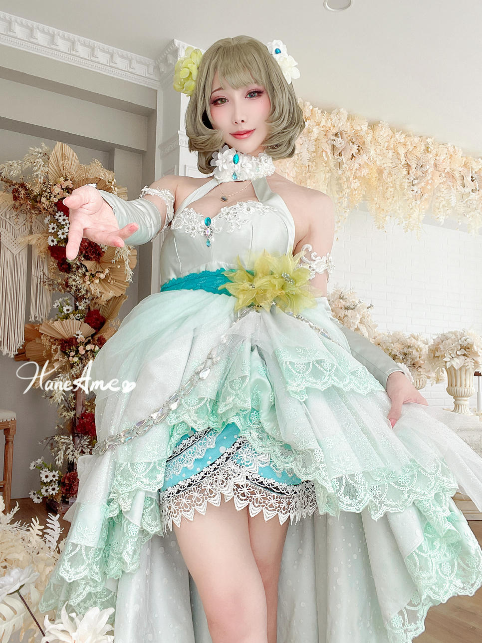 HaneAme雨波 NO.195 Idol@master 偶像大師 楓禮服 [42P 260MB]_第2集