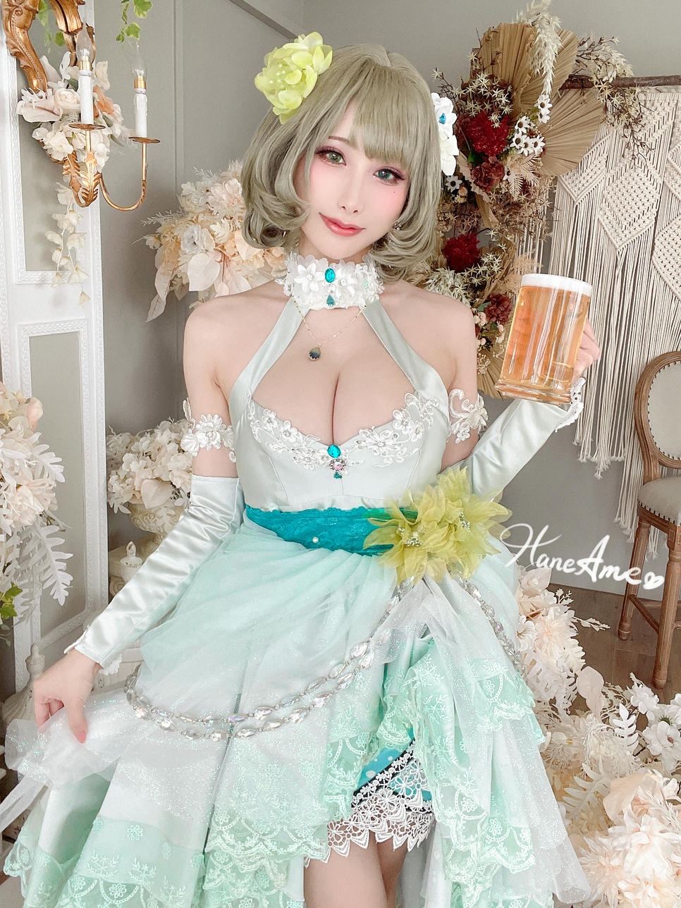 HaneAme雨波 NO.195 Idol@master 偶像大師 楓禮服 [42P 260MB]_第2集