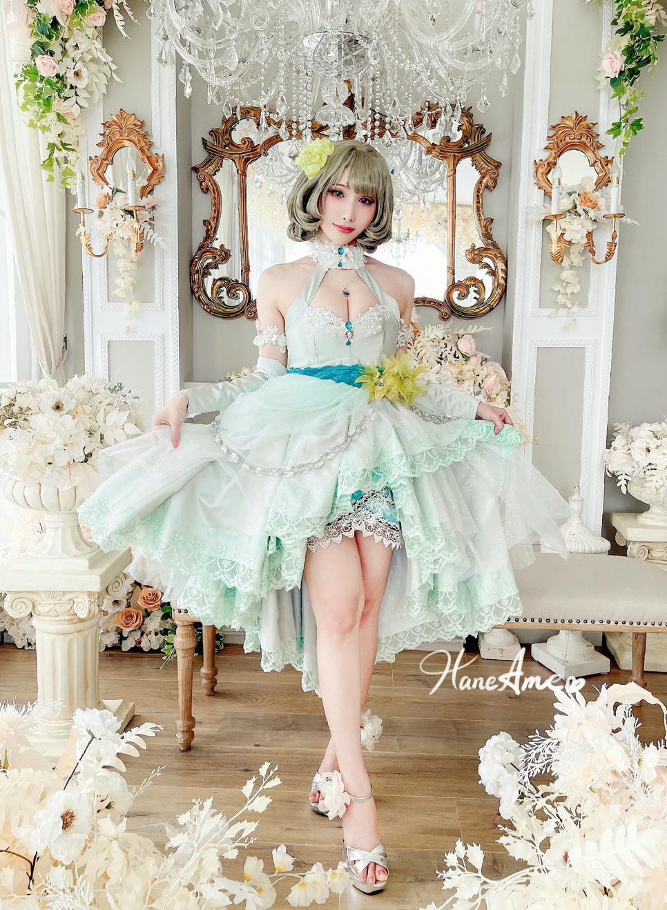 HaneAme雨波 NO.195 Idol@master 偶像大師 楓禮服 [42P 260MB]_第2集