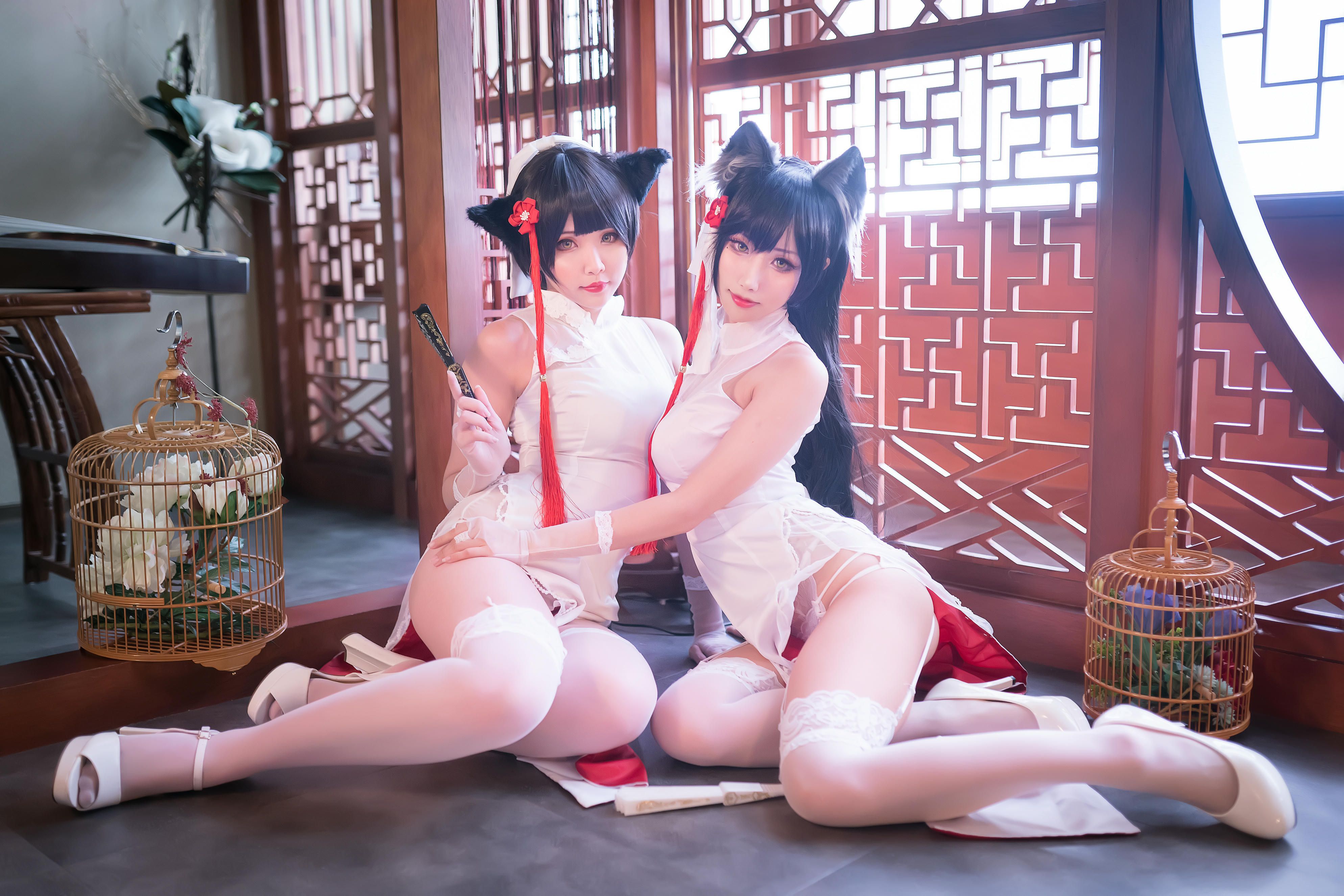 HaneAme雨波 NO.198 &Hana Bunny Takao & Atago[8P-241.9M]_第1集