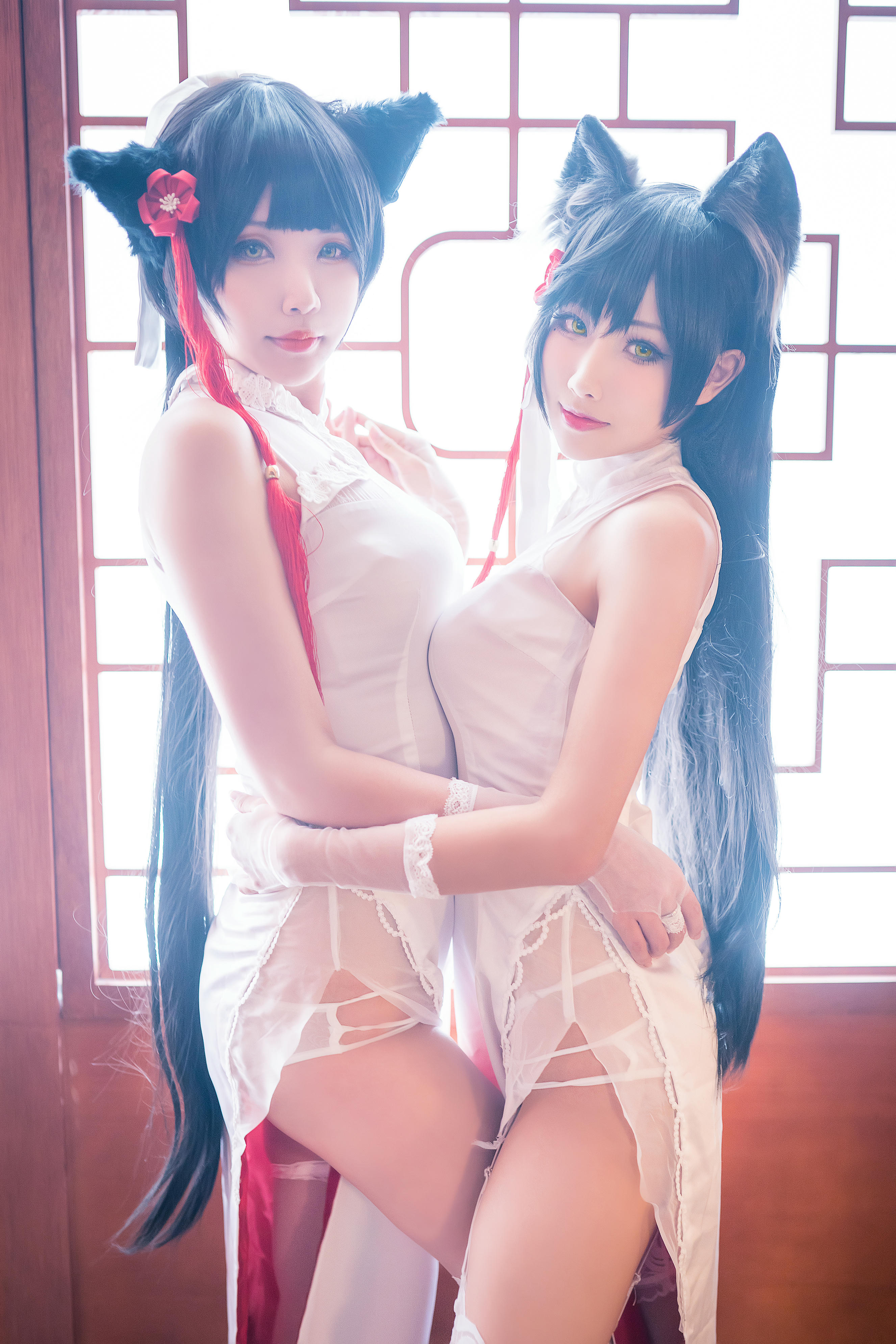 HaneAme雨波 NO.198 &Hana Bunny Takao & Atago[8P-241.9M]_第1集