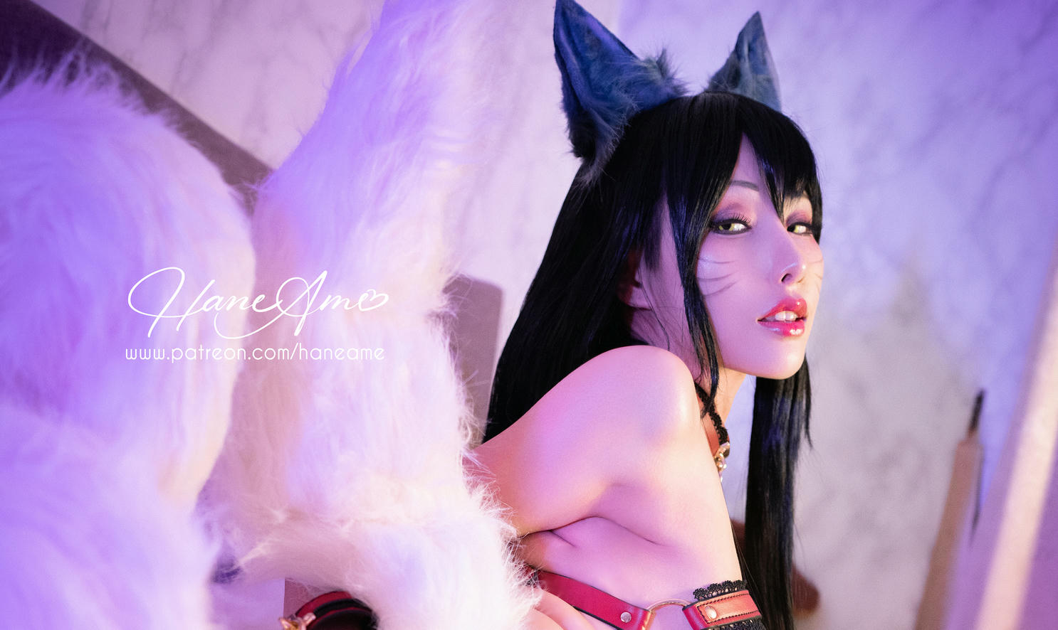 HaneAme雨波 NO.202 League of Legends_ Ahri_綁帶 [21P 112MB]_第1集