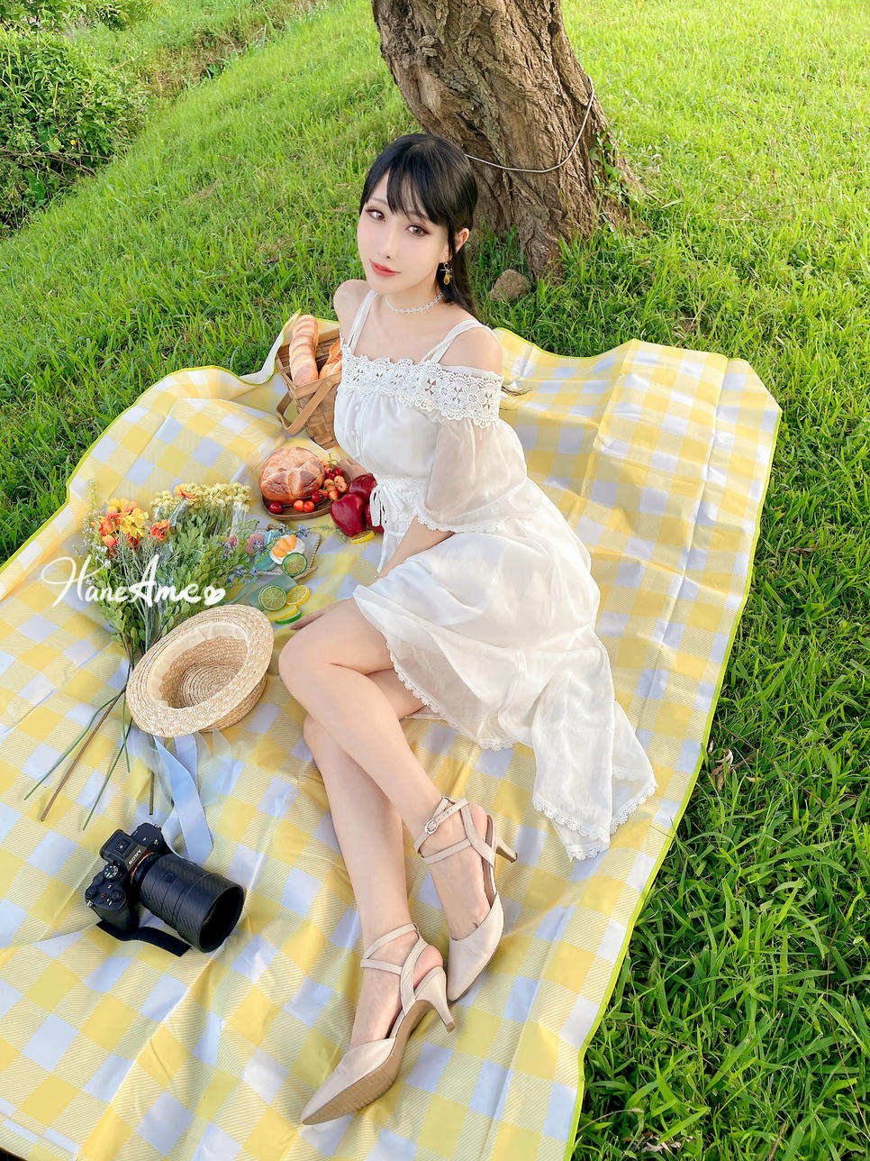 HaneAme雨波 NO.204 Original_Summer Picnic_夏日野餐 [51P4V 579MB]_第2集