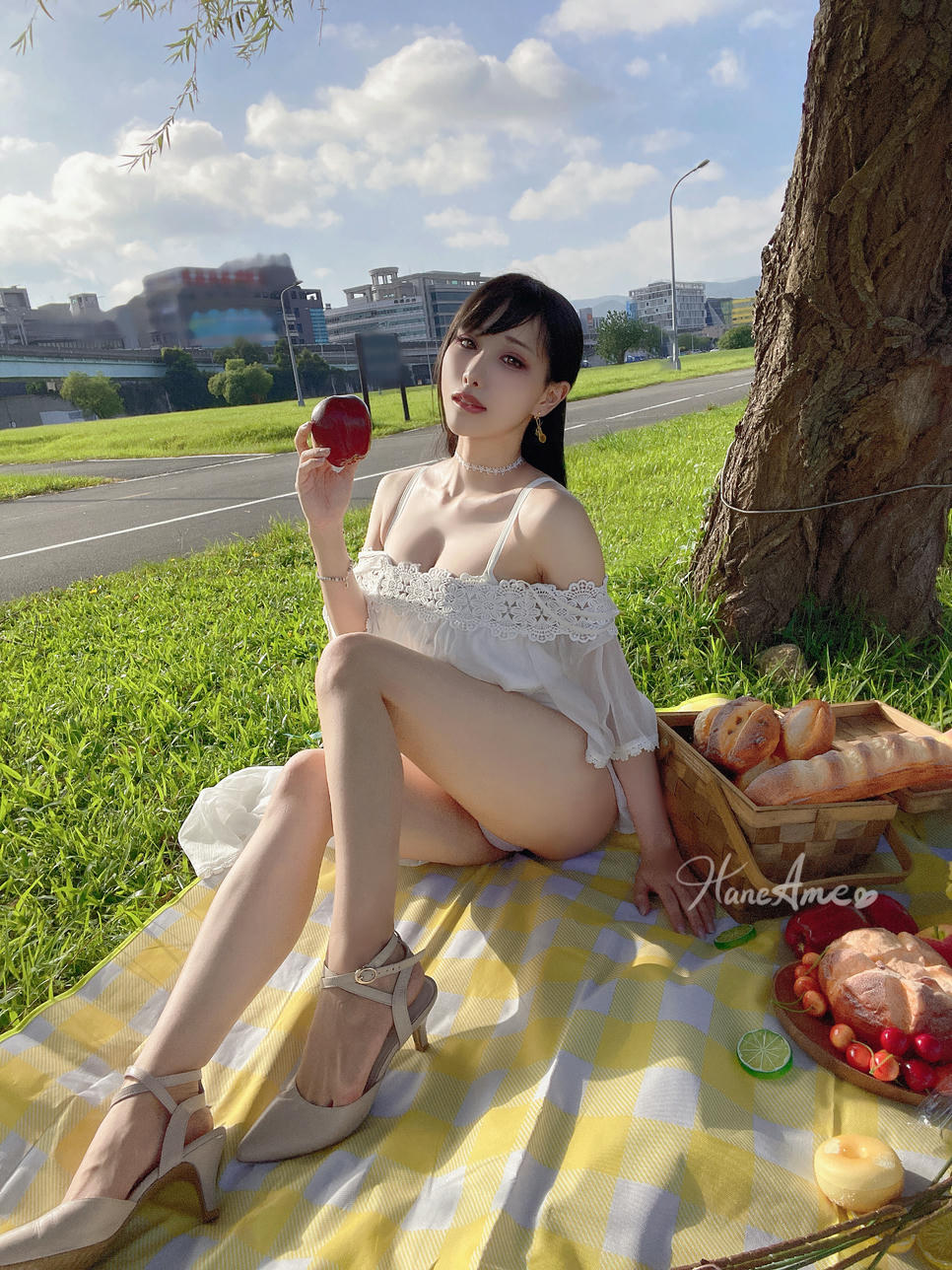HaneAme雨波 NO.204 Original_Summer Picnic_夏日野餐 [51P4V 579MB]_第3集