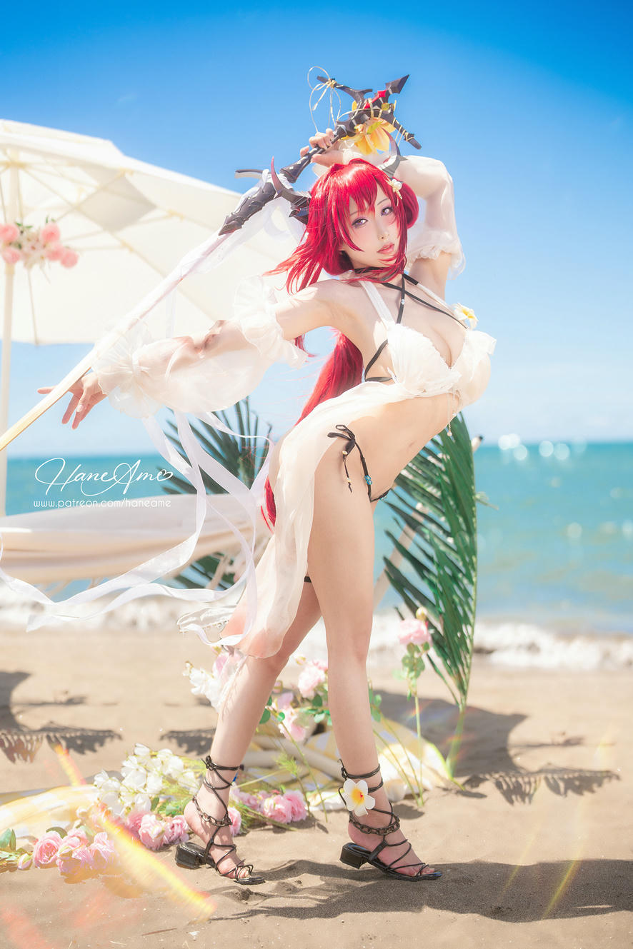 HaneAme雨波 NO.209 9月 Arknights_Surtr_官方泳裝 [38P3V 334MB]_第1集