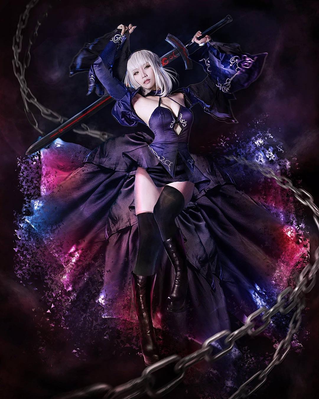 HaneAme雨波 NO.018 Fate series [1123P5V 1.59GB]-Artoria-alter_第1集