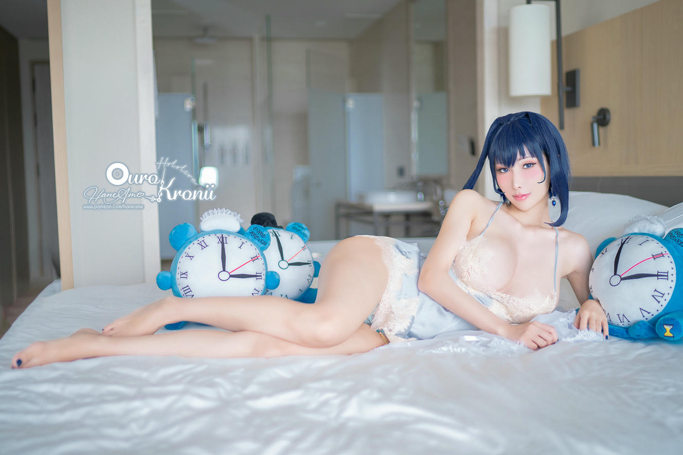 HaneAme雨波 NO.213 Hololive_ Kronii _ Photobook ＿時間寫真書 [110P-405MB]-4.Pajama_第2集