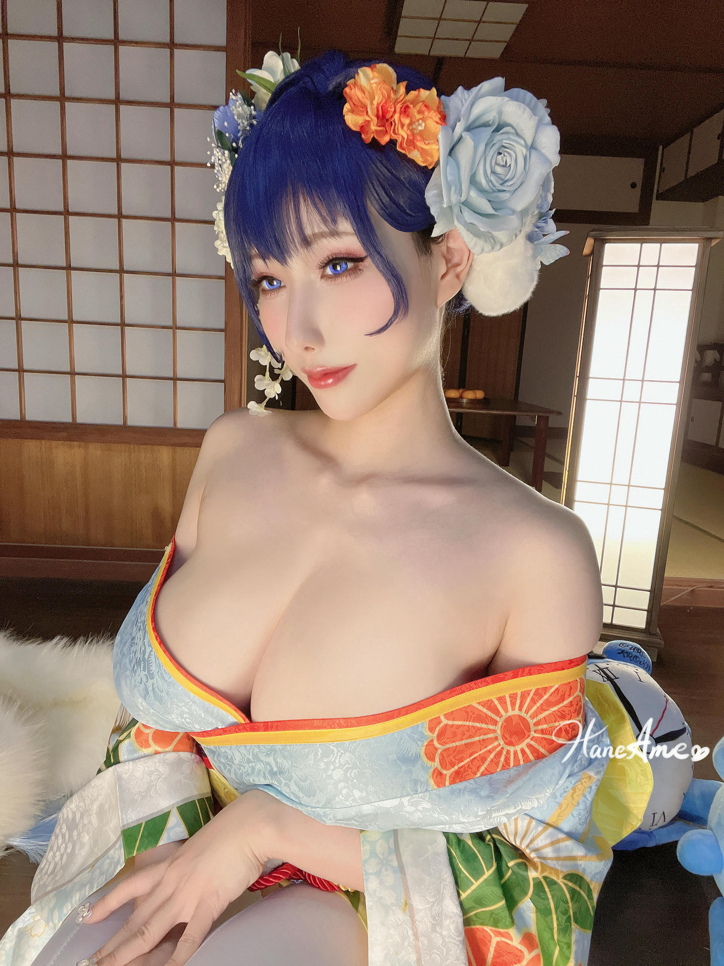 HaneAme雨波 NO.215 對魔忍 & Hololive Kronii 自拍+影片 [110P18V 2.24GB]_第1集