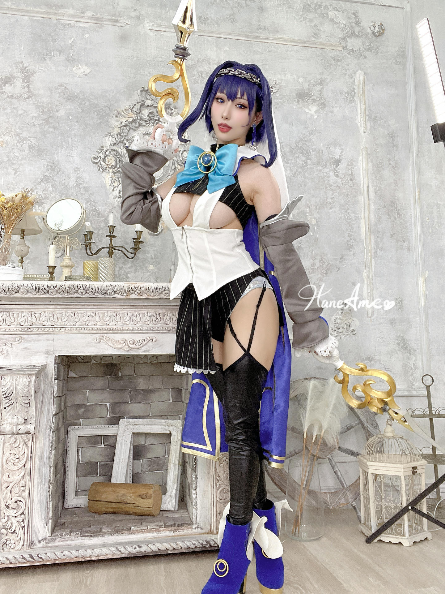 HaneAme雨波 NO.215 對魔忍 & Hololive Kronii 自拍+影片 [110P18V 2.24GB]_第3集