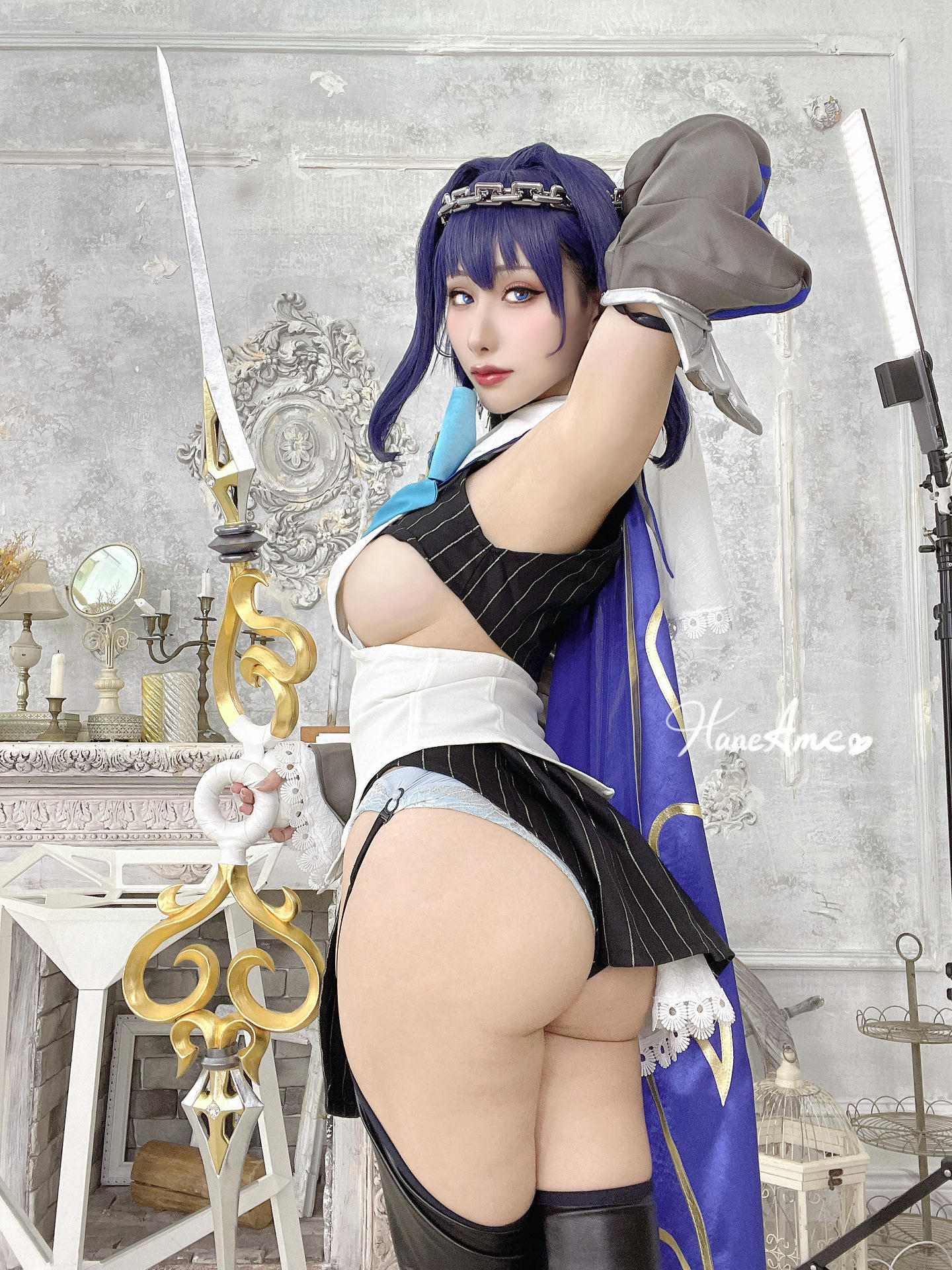 HaneAme雨波 NO.215 對魔忍 & Hololive Kronii 自拍+影片 [110P18V 2.24GB]_第4集