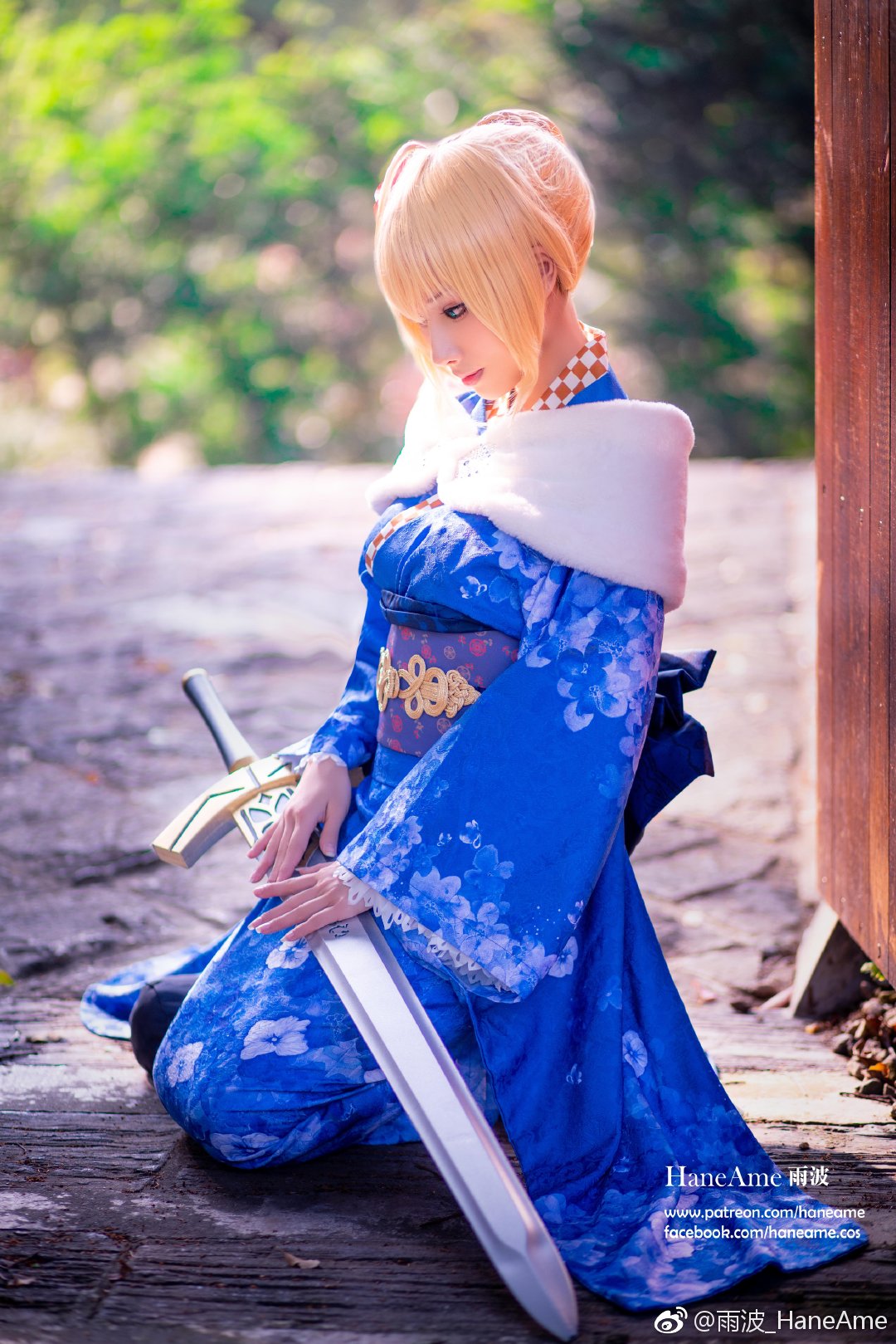 HaneAme雨波 NO.018 Fate series [1123P5V 1.59GB]-Artoria-kimono_第1集