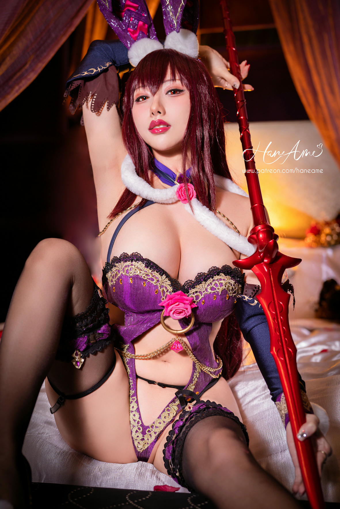 HaneAme雨波 NO.217 Scathach Bunny [30P 42MB]_第1集