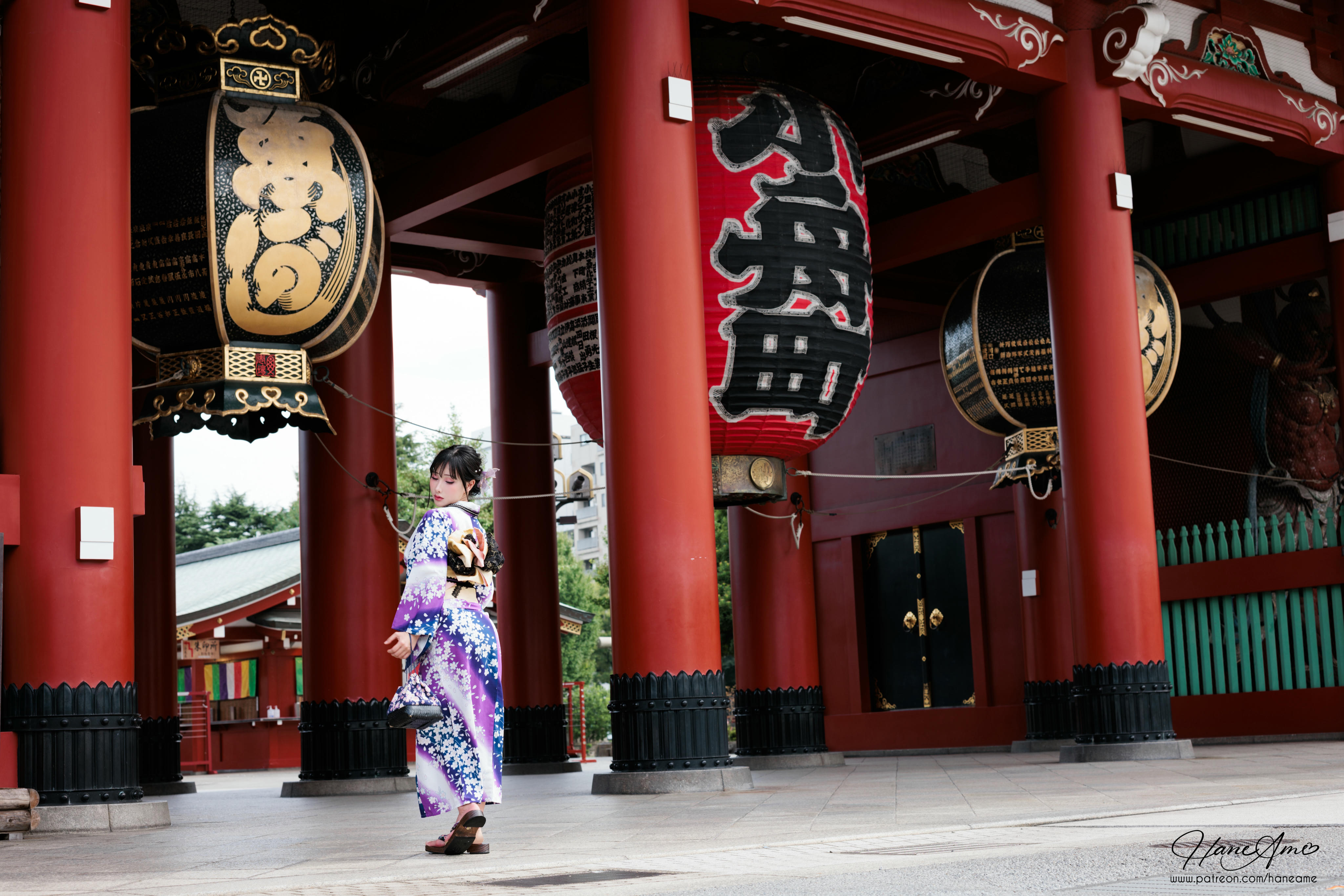 HaneAme雨波 NO.228 新年紫羅蘭浴衣 [110P 1.7GB]_第2集