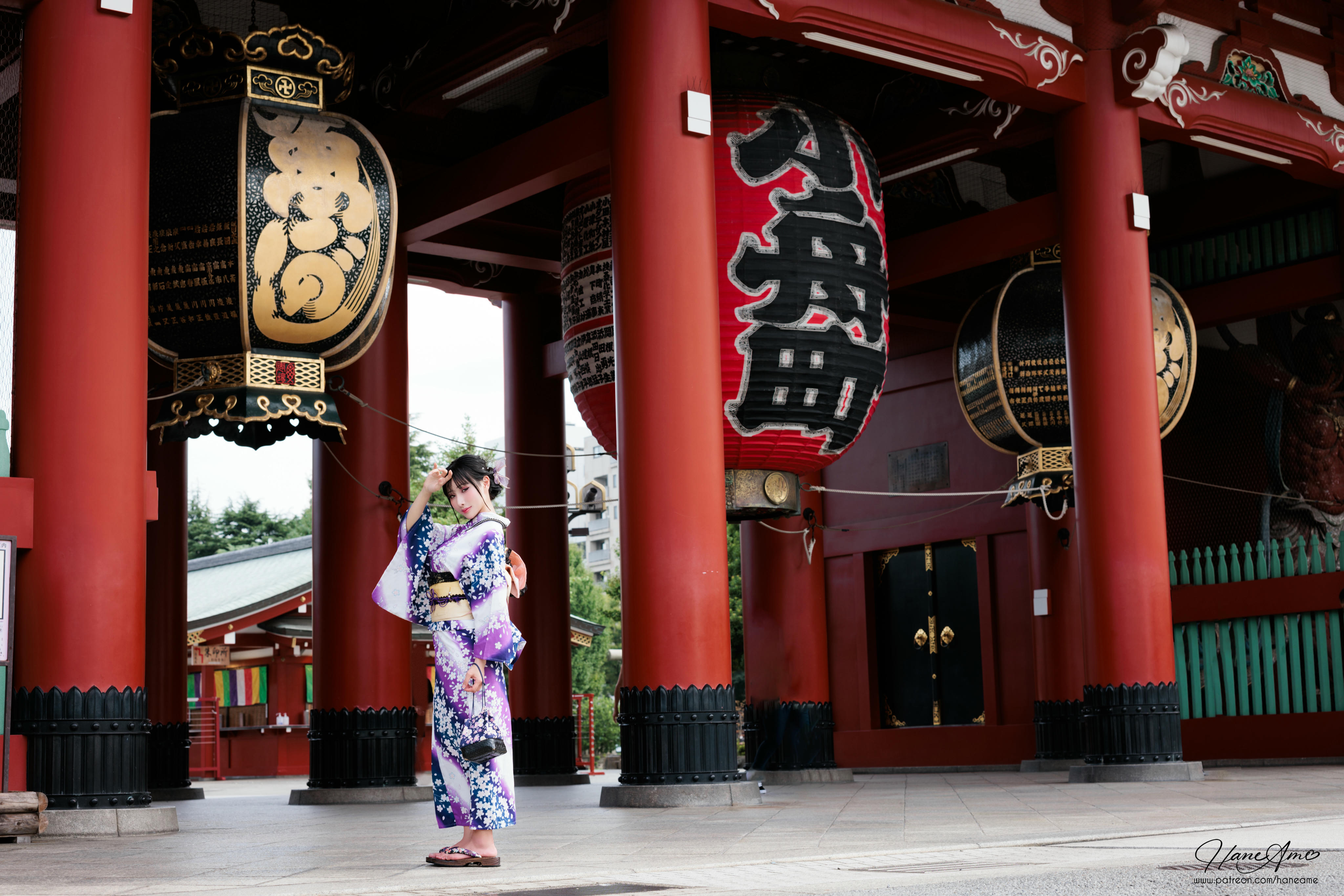 HaneAme雨波 NO.228 新年紫羅蘭浴衣 [110P 1.7GB]_第2集