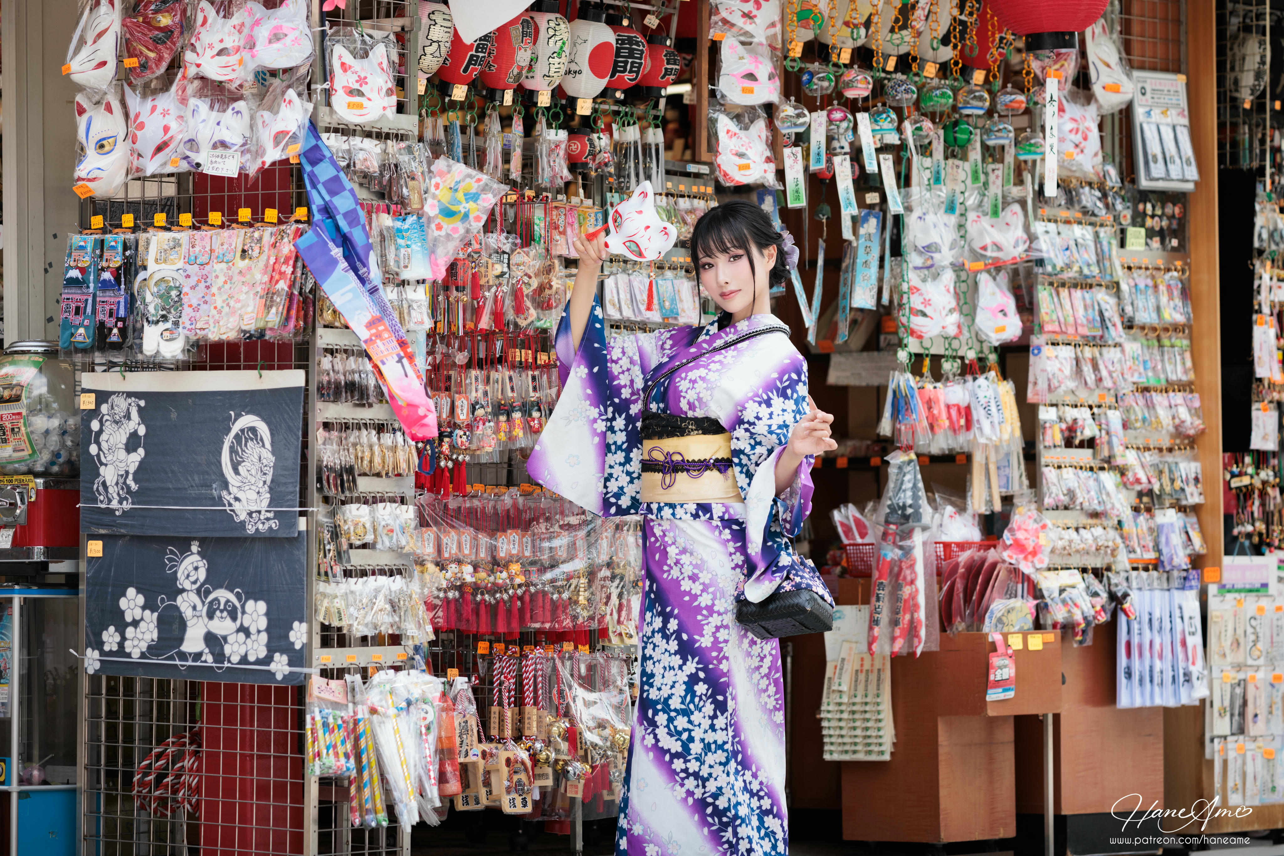 HaneAme雨波 NO.228 新年紫羅蘭浴衣 [110P 1.7GB]_第3集