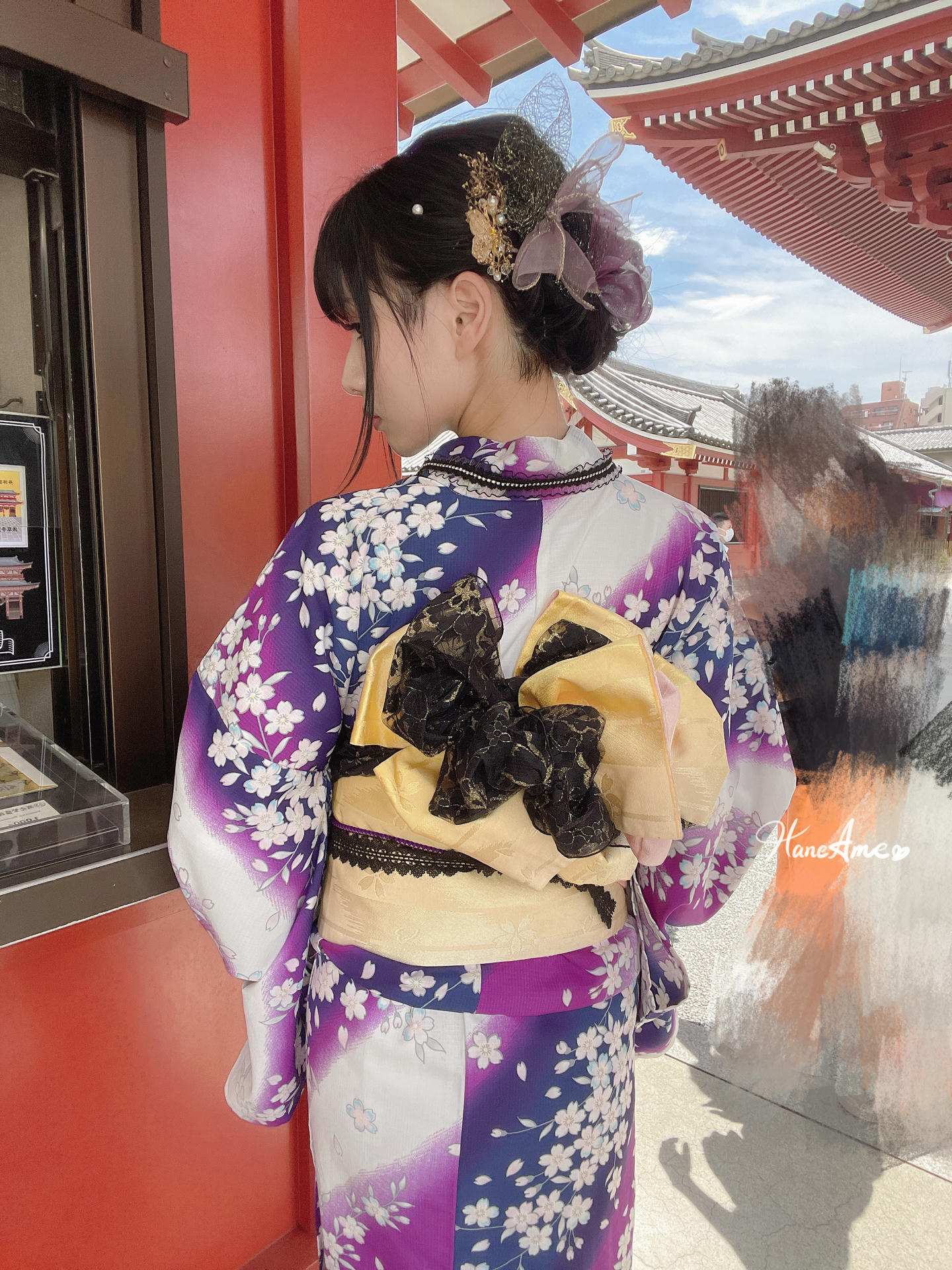 HaneAme雨波 NO.232 202301月订阅 [206P11V 2.39GB]-Original_Violet Kimono_紫羅蘭夏日浴衣_第5集