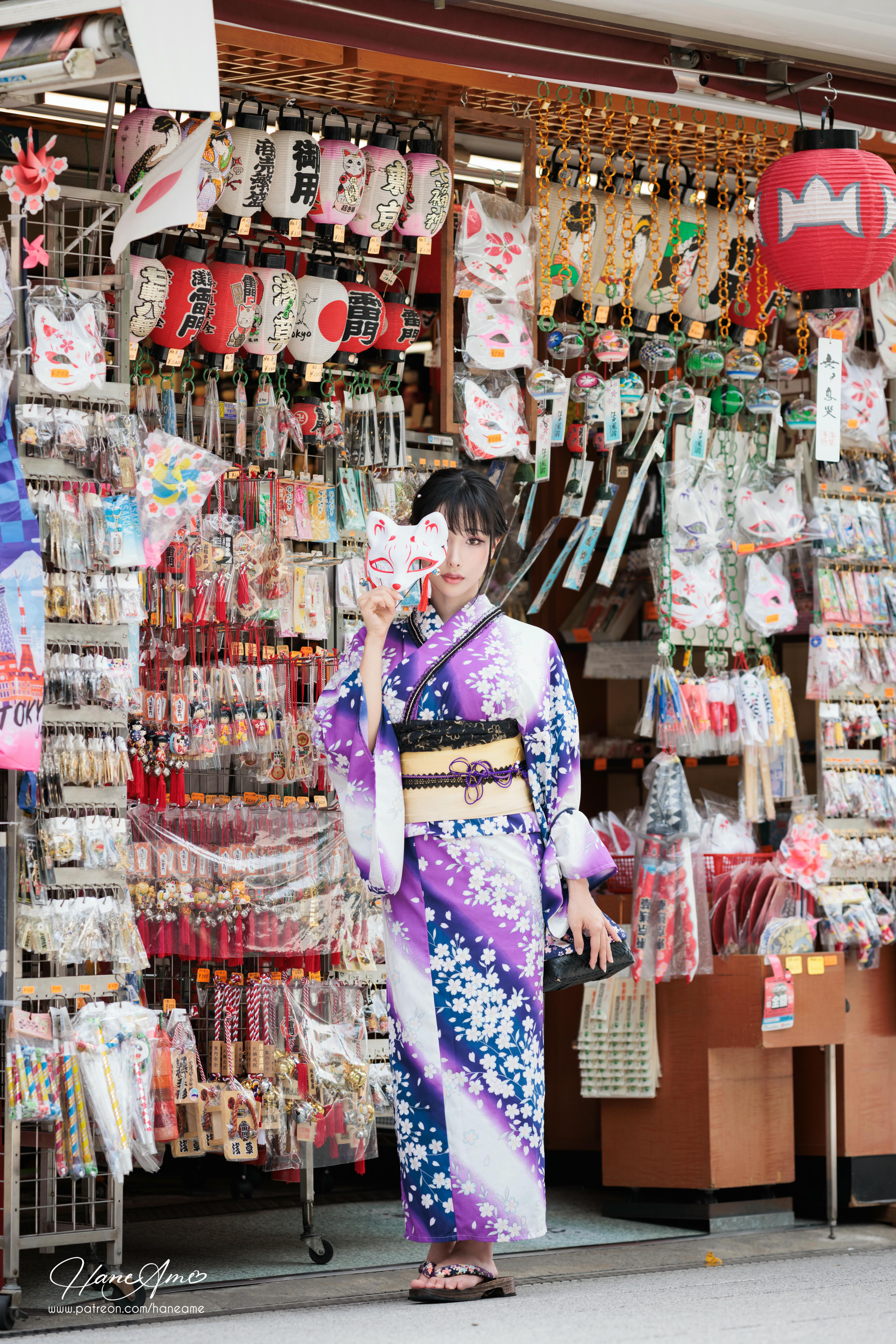 HaneAme雨波 NO.232 202301月订阅 [206P11V 2.39GB]-Original_Violet Kimono_紫羅蘭夏日浴衣_第4集