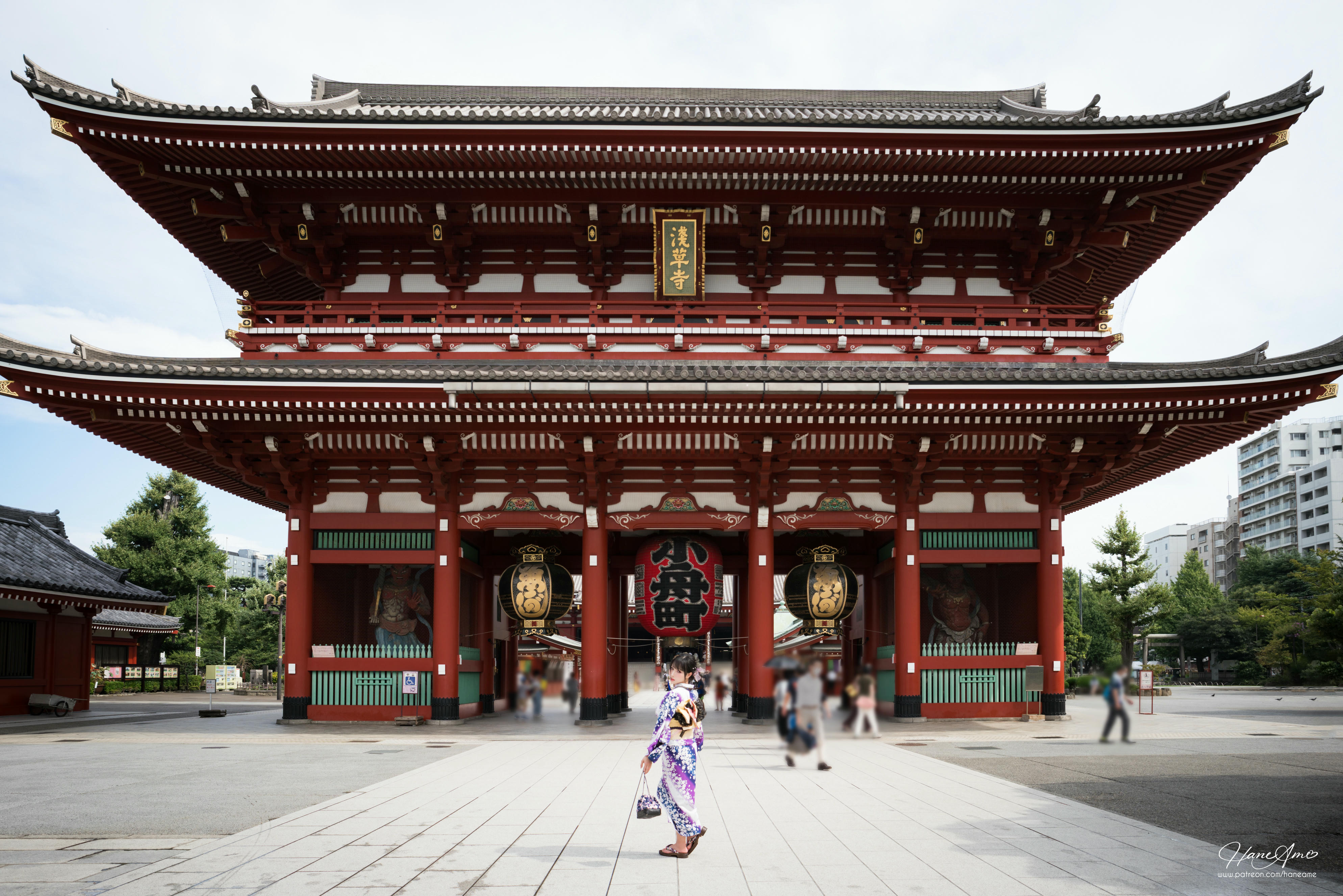 HaneAme雨波 NO.232 202301月订阅 [206P11V 2.39GB]-Original_Violet Kimono_紫羅蘭夏日浴衣_第4集