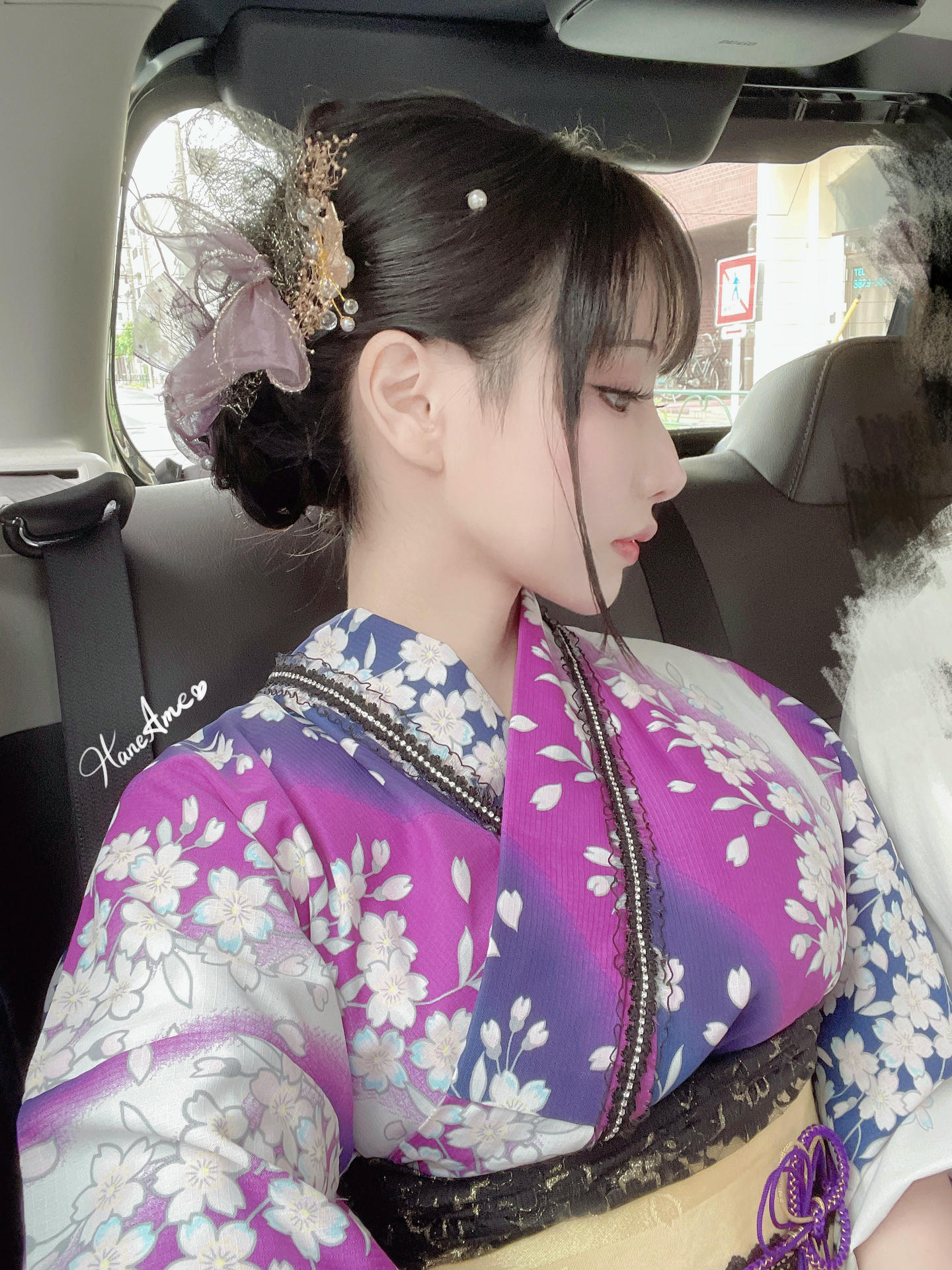 HaneAme雨波 NO.232 202301月订阅 [206P11V 2.39GB]-Original_Violet Kimono_紫羅蘭夏日浴衣_第5集