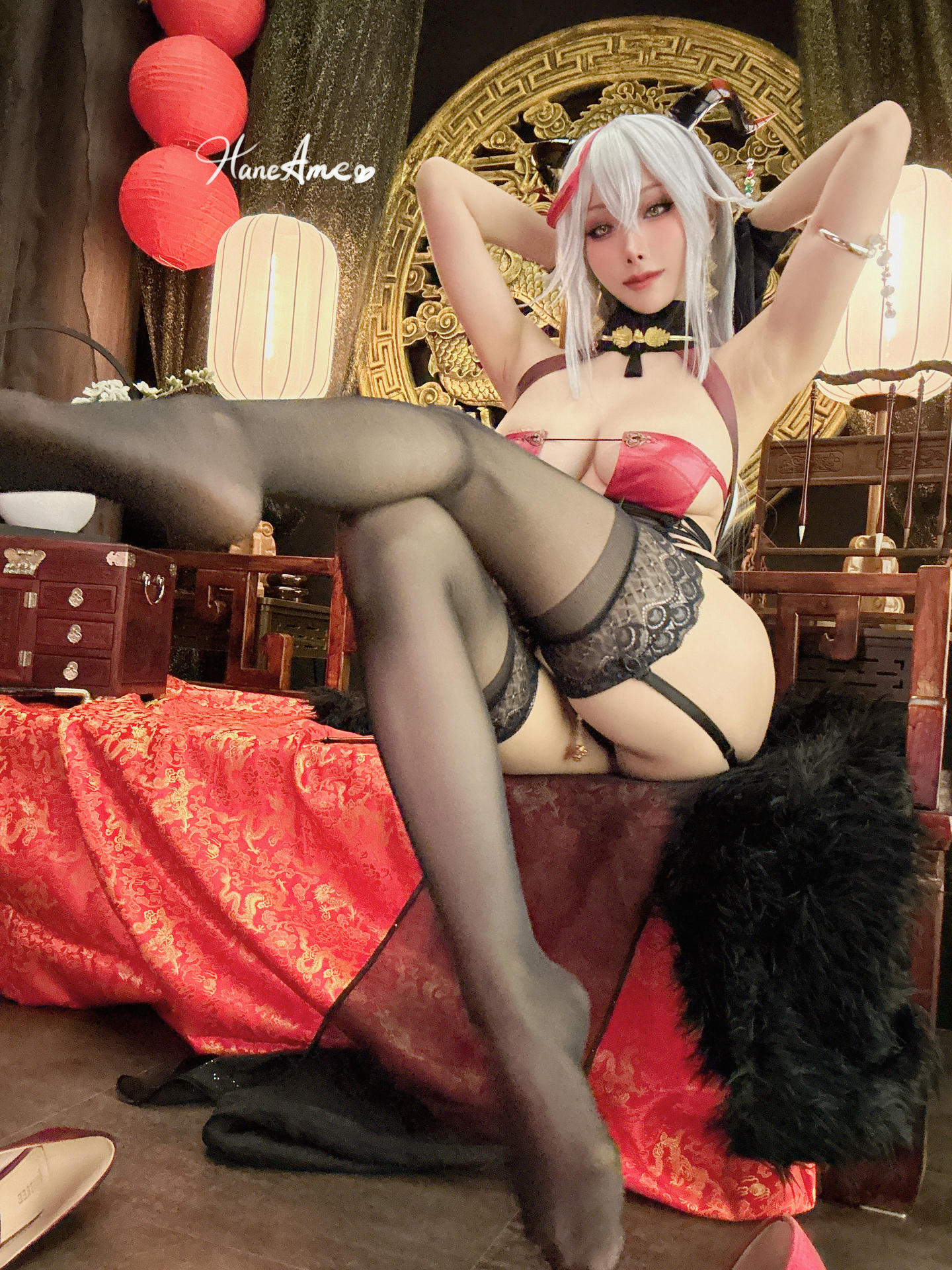 HaneAme雨波 NO.234 2月 埃吉爾旗袍 [44P1V 395MB]_第2集