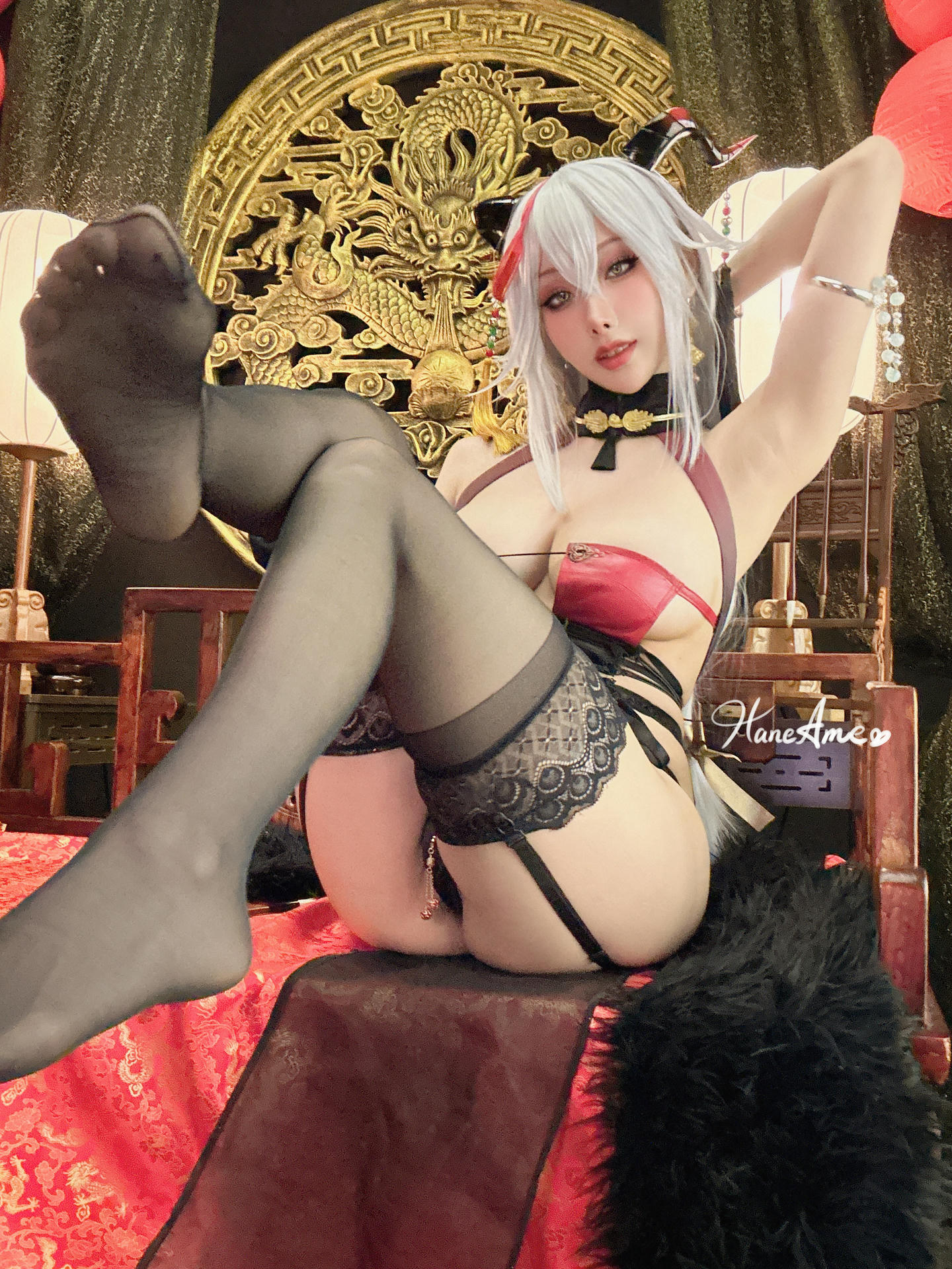 HaneAme雨波 NO.234 2月 埃吉爾旗袍 [44P1V 395MB]_第2集