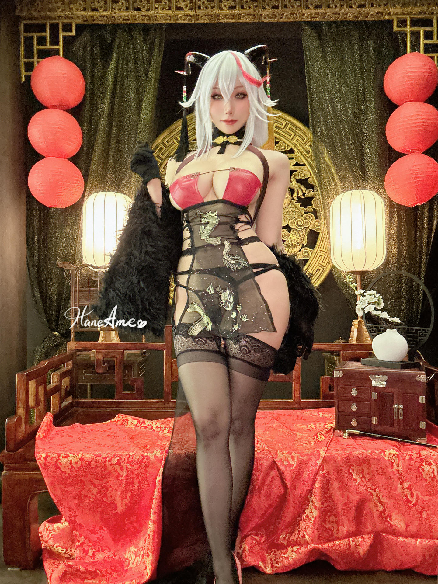 HaneAme雨波 NO.234 2月 埃吉爾旗袍 [44P1V 395MB]_第2集