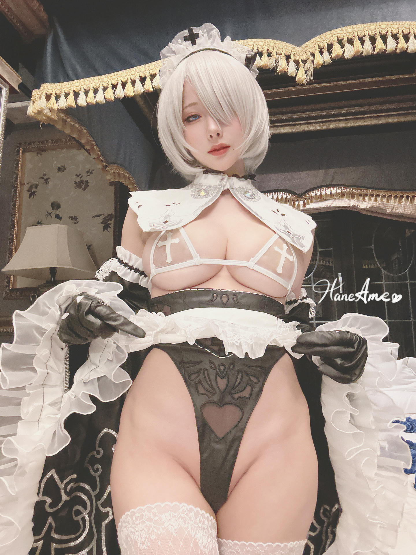 HaneAme雨波 NO.237 Nier 2B 2023年2B新寫真 [137P7V 888MB]-3.Maid-自拍_第1集
