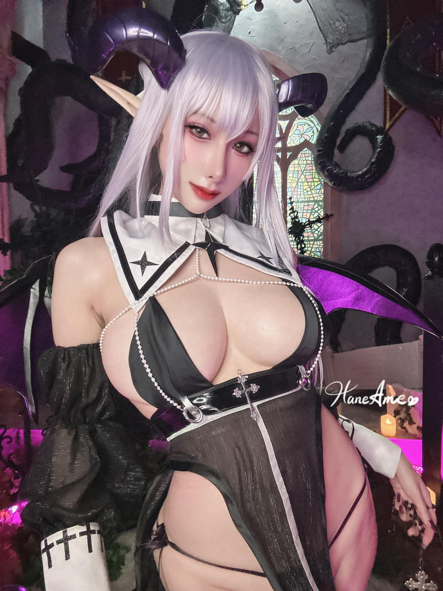 HaneAme雨波 NO.238 罪惡修女 [227P12V 1.9GB]-2.Devil-自拍_第1集