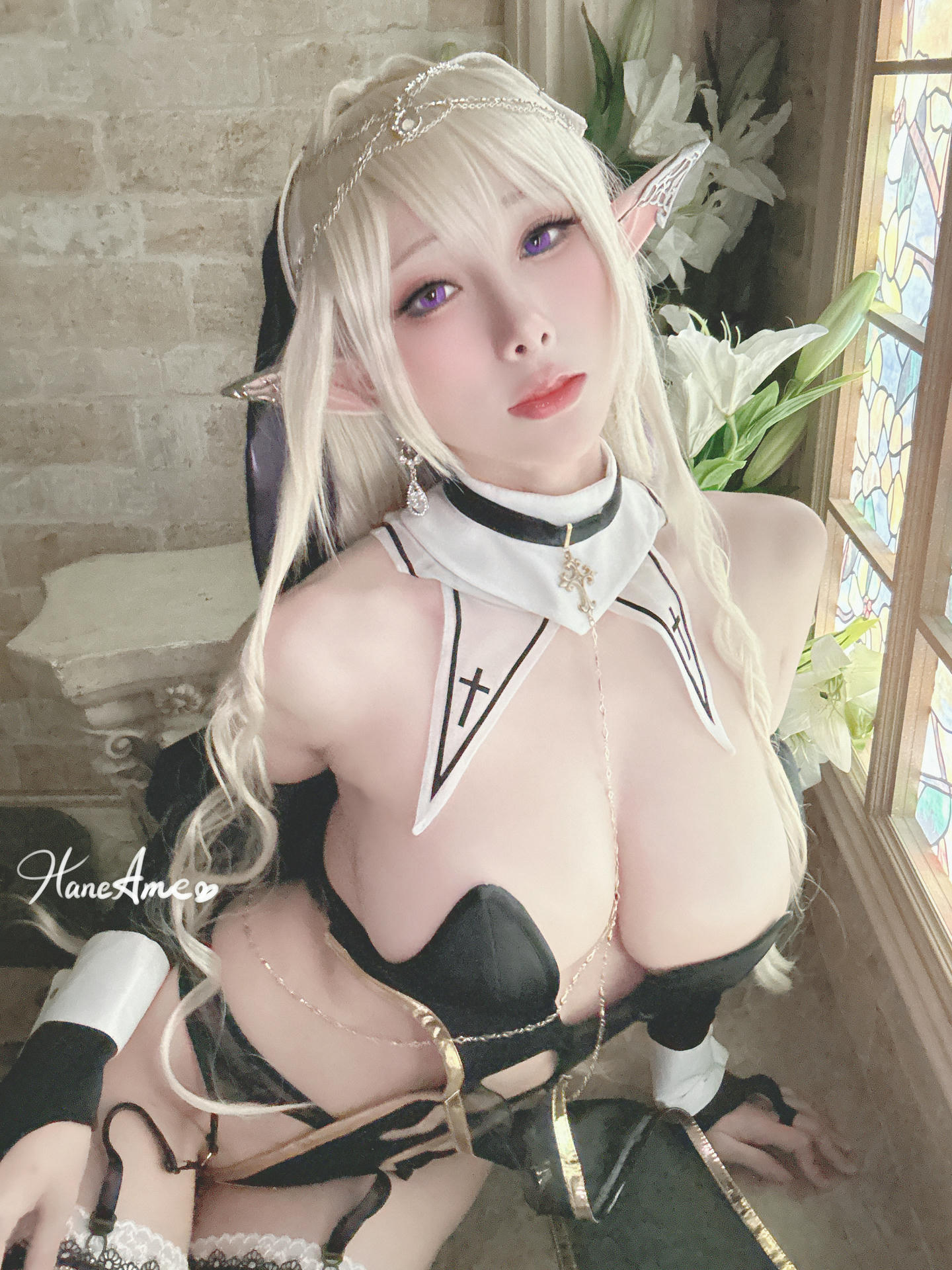 HaneAme雨波 NO.240 Sinful  Nun [78P12V 1.31GB]_第4集