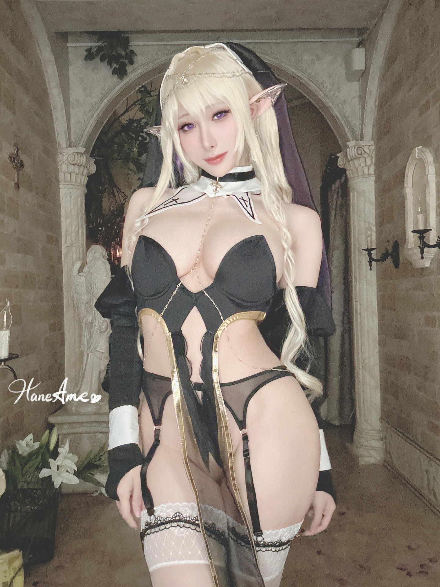 HaneAme雨波 NO.240 Sinful  Nun [78P12V 1.31GB]_第4集