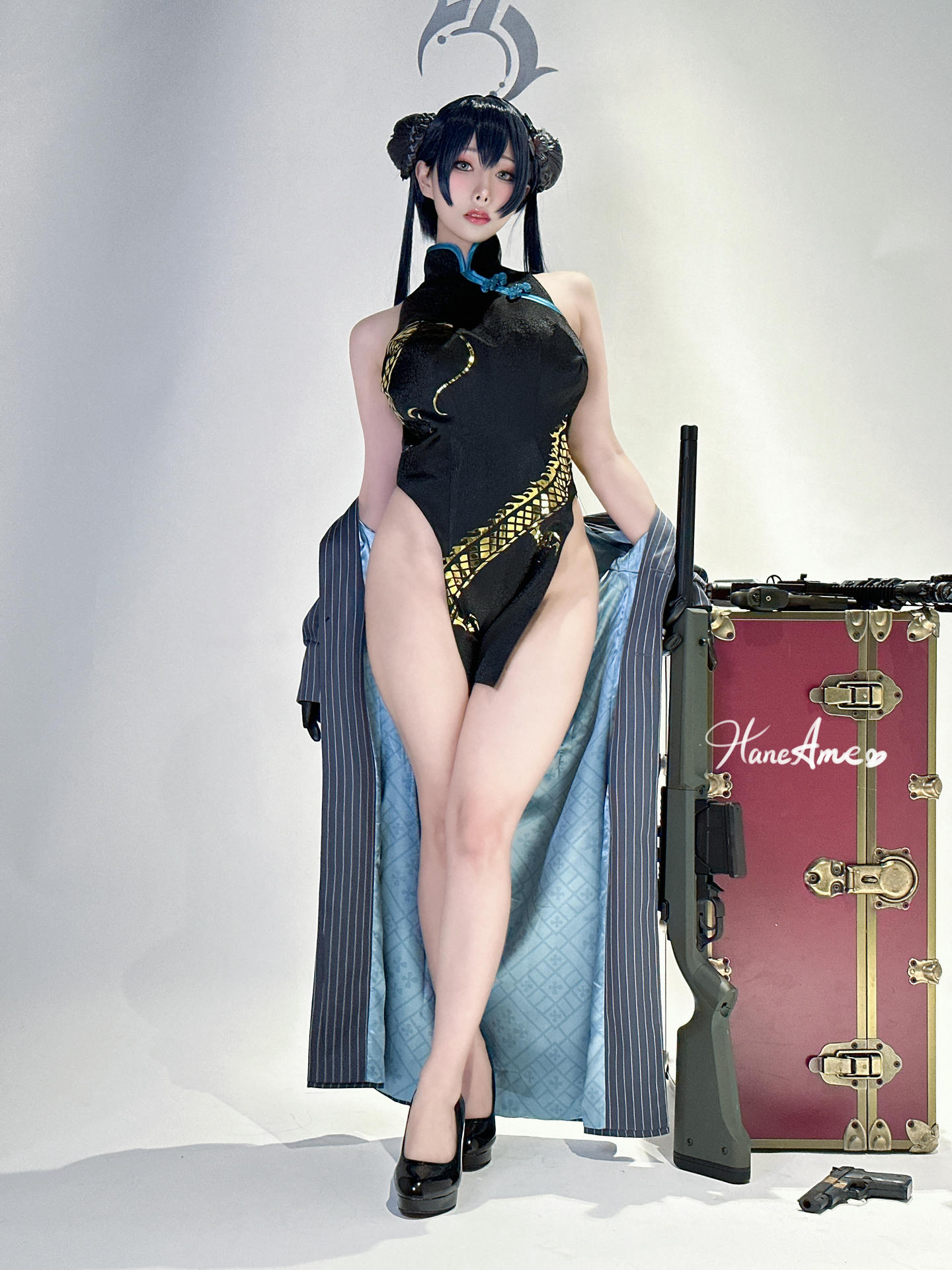 HaneAme雨波 NO.241 2023.03 4套 [170P9V 1.46GB]-BlueArchive_Kisaki 會長_第2集