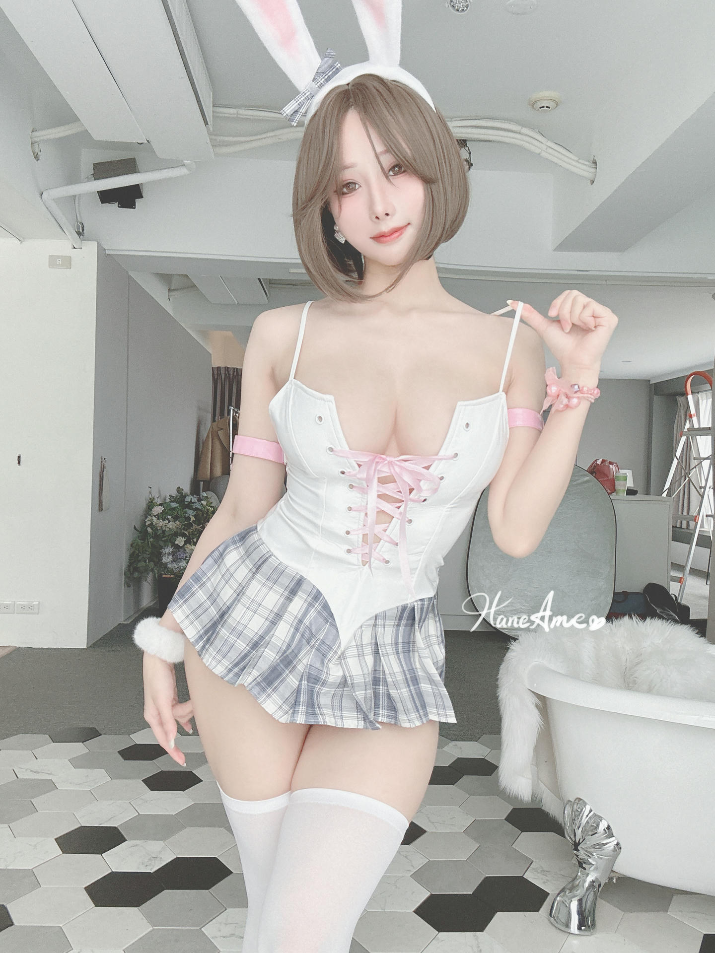 HaneAme雨波 NO.241 2023.03 4套 [170P9V 1.46GB]-Original_Bunny Hane_韓國小兔子_第2集